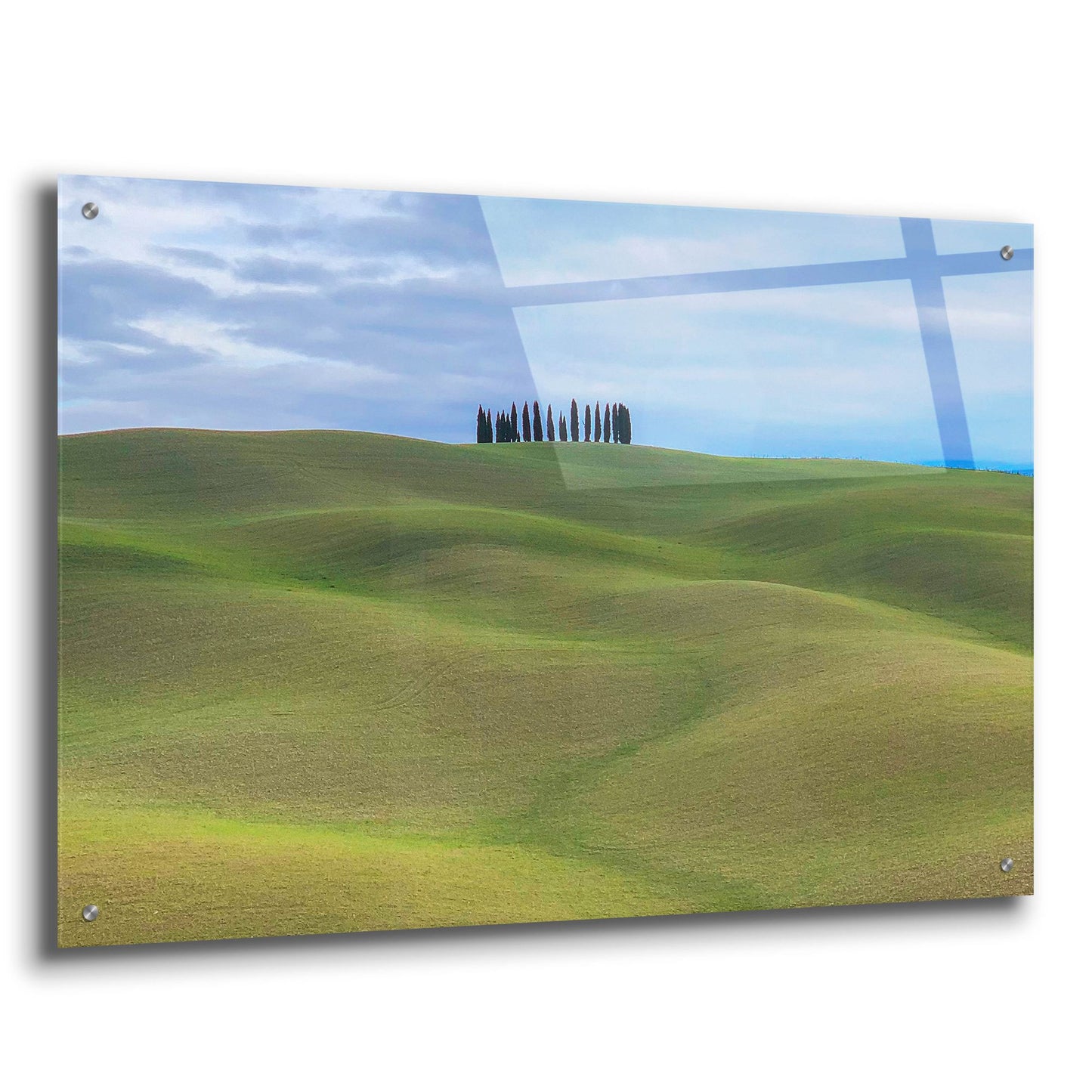 Epic Art 'Val d'Orcia Respite' by IMB, Acrylic Glass Wall Art,36x24