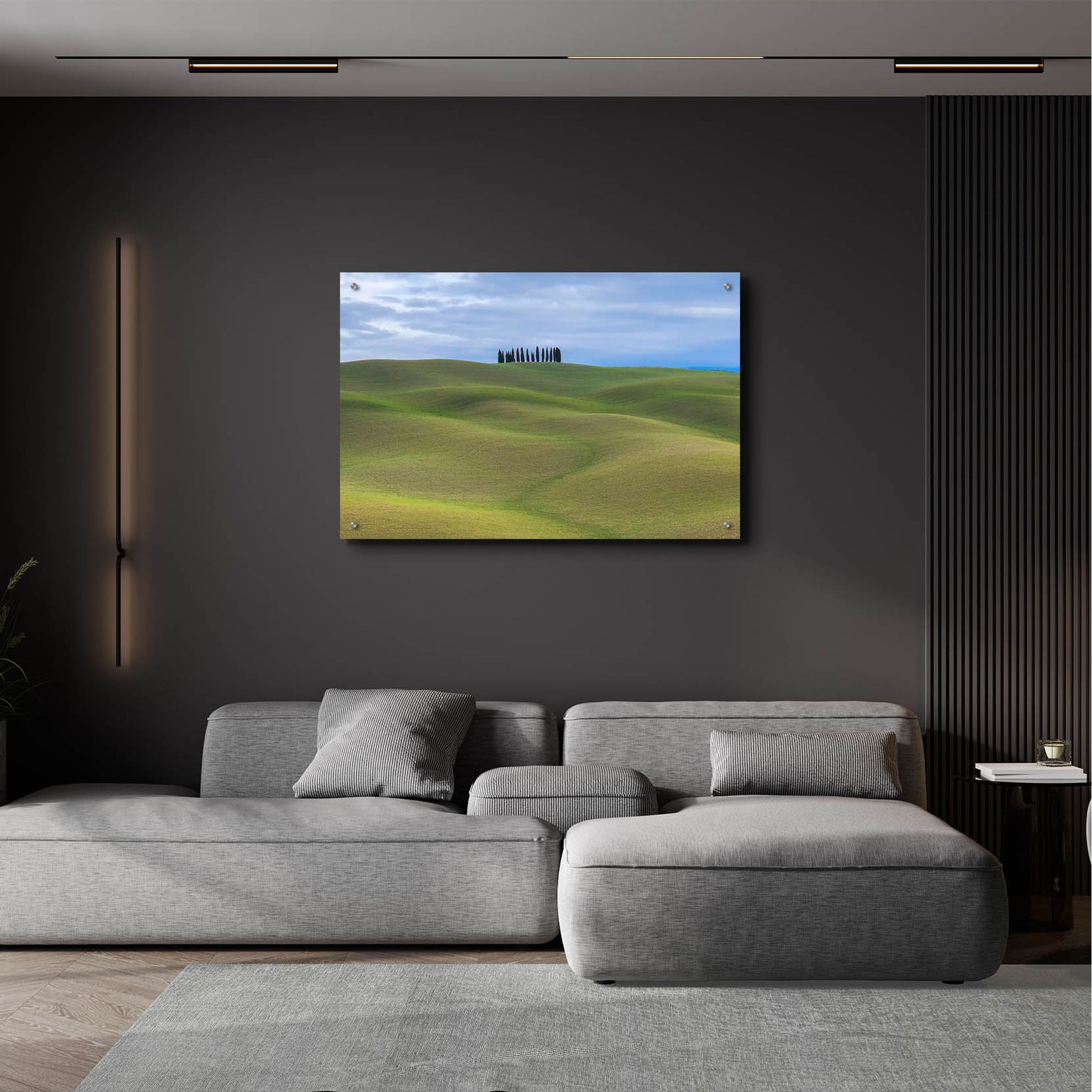 Epic Art 'Val d'Orcia Respite' by IMB, Acrylic Glass Wall Art,36x24