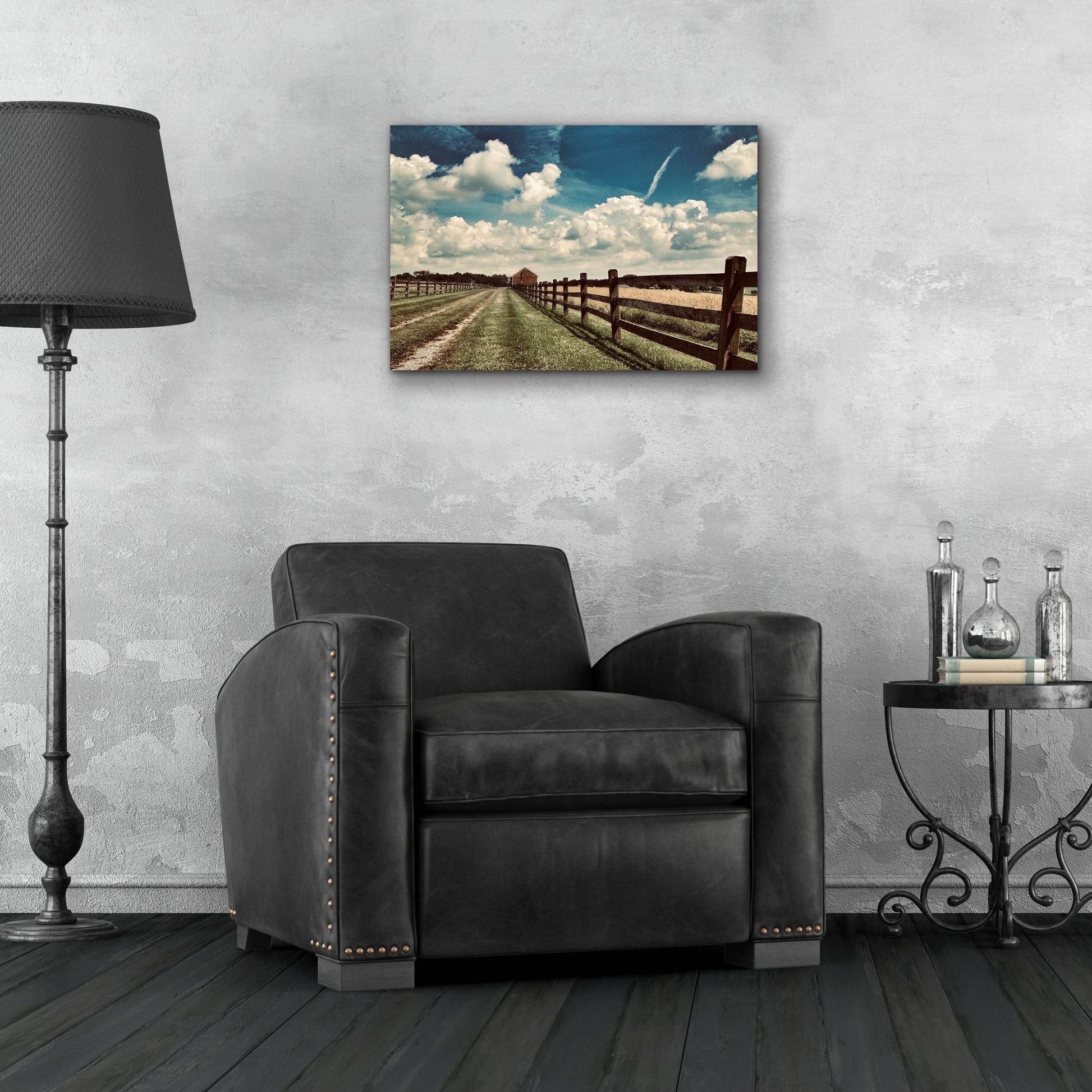 Epic Art 'Wolf Creek Perspective' by IMB, Acrylic Glass Wall Art,24x16