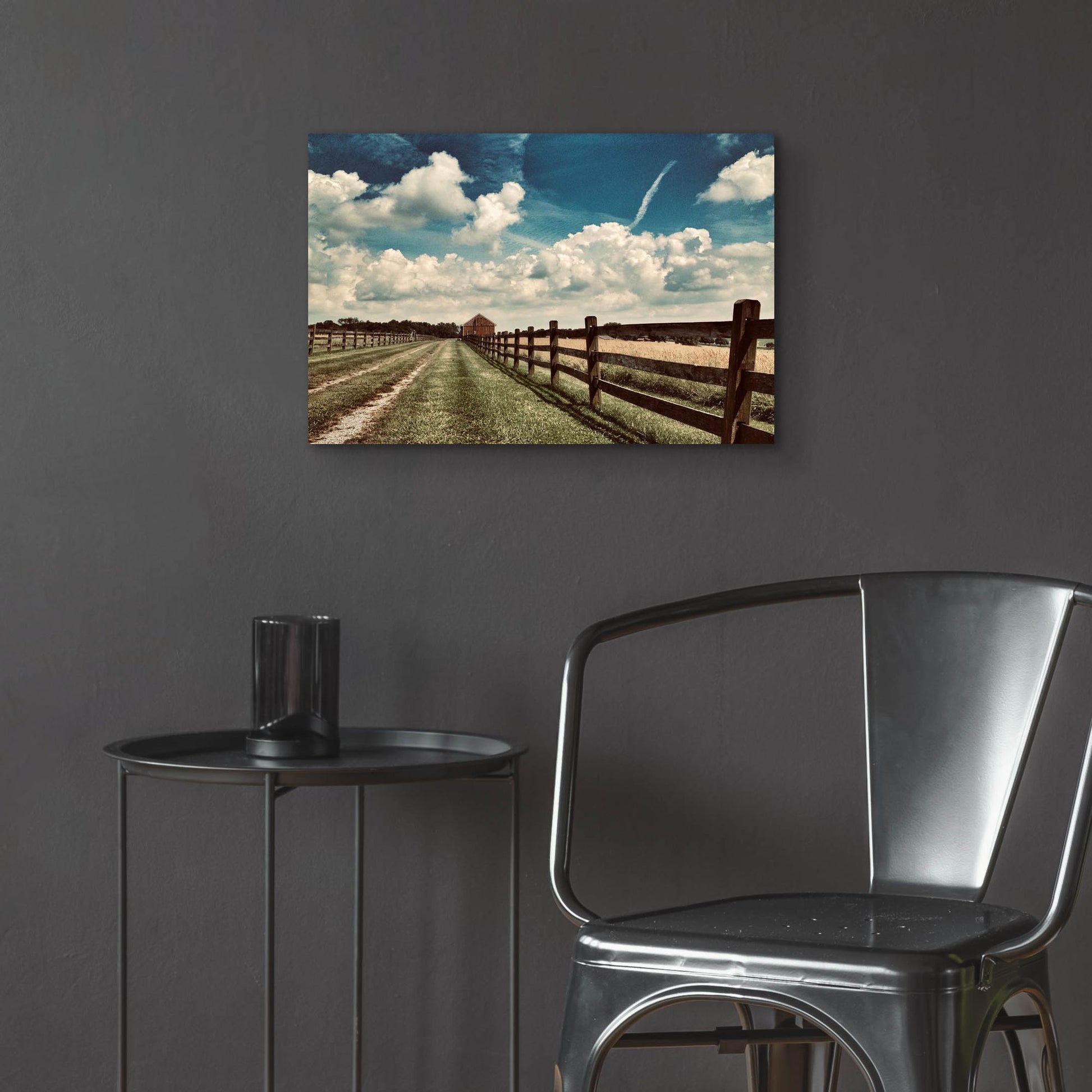 Epic Art 'Wolf Creek Perspective' by IMB, Acrylic Glass Wall Art,24x16