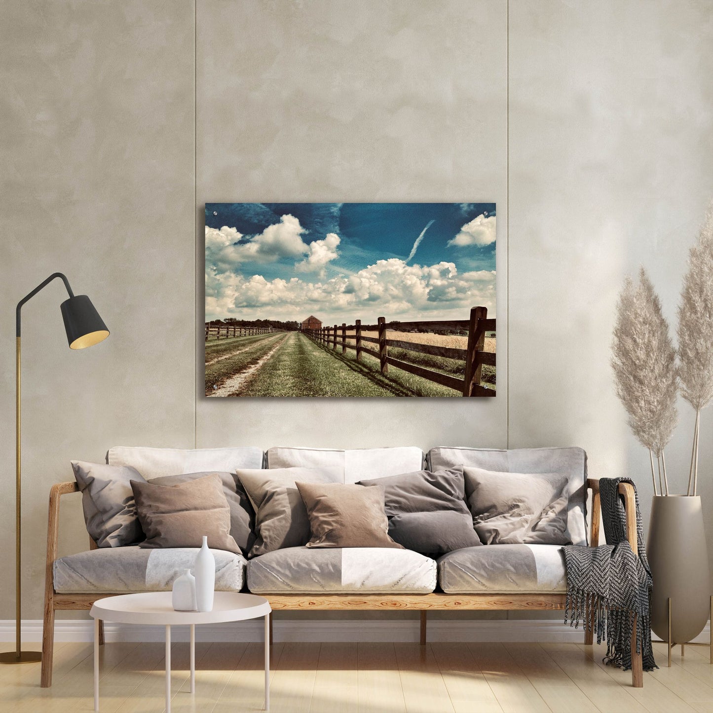 Epic Art 'Wolf Creek Perspective' by IMB, Acrylic Glass Wall Art,36x24