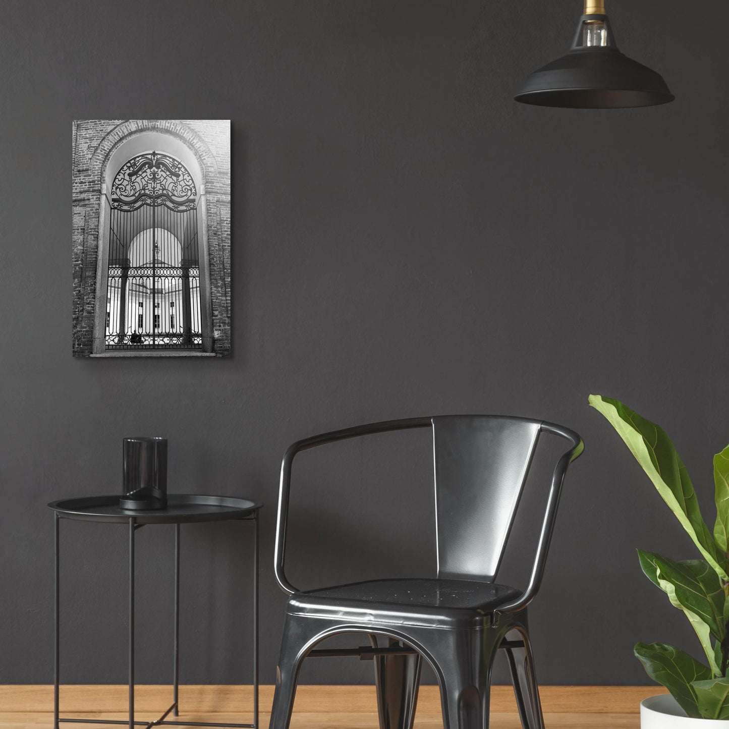 Epic Art 'The Rotunda BNW' by IMB, Acrylic Glass Wall Art,16x24