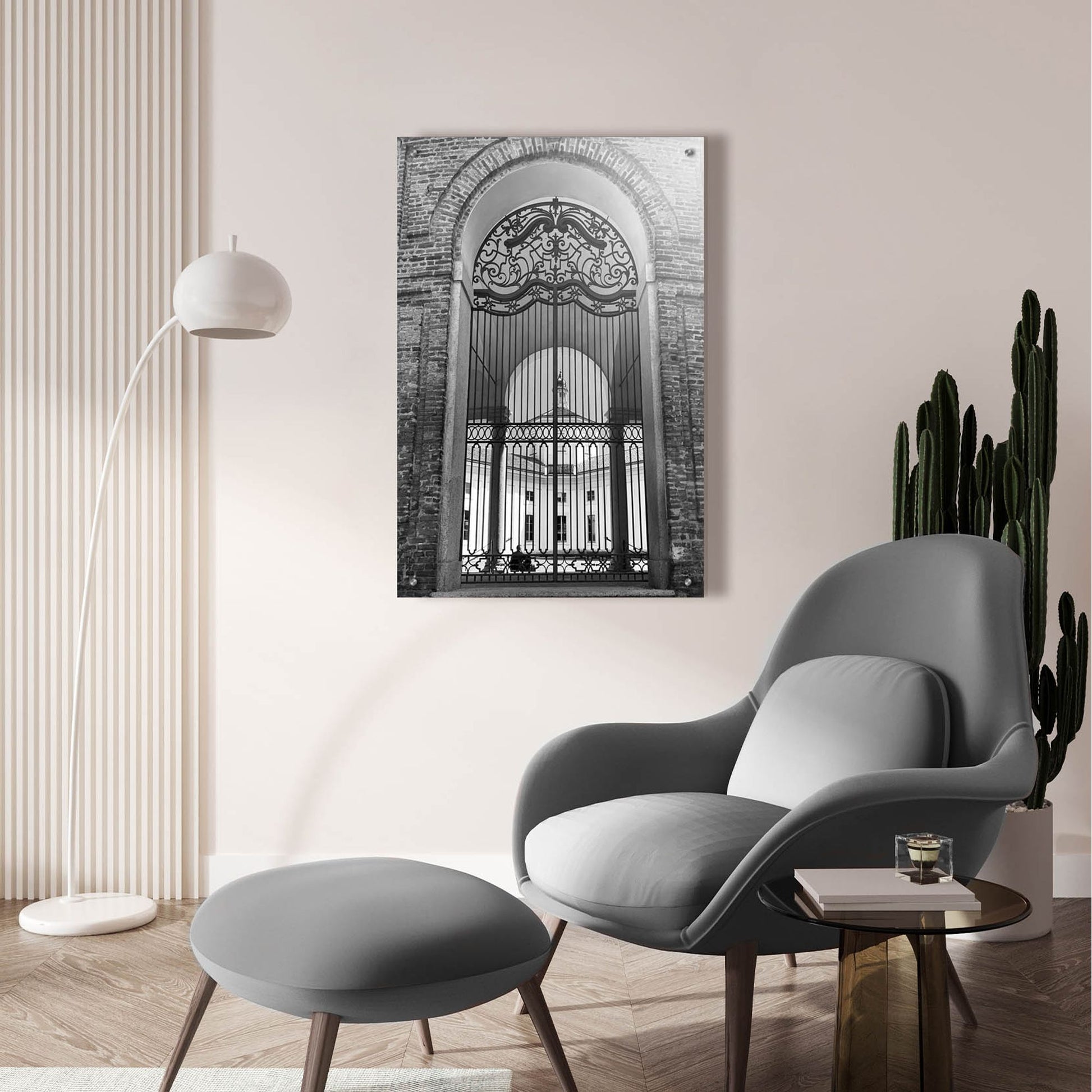 Epic Art 'The Rotunda BNW' by IMB, Acrylic Glass Wall Art,24x36