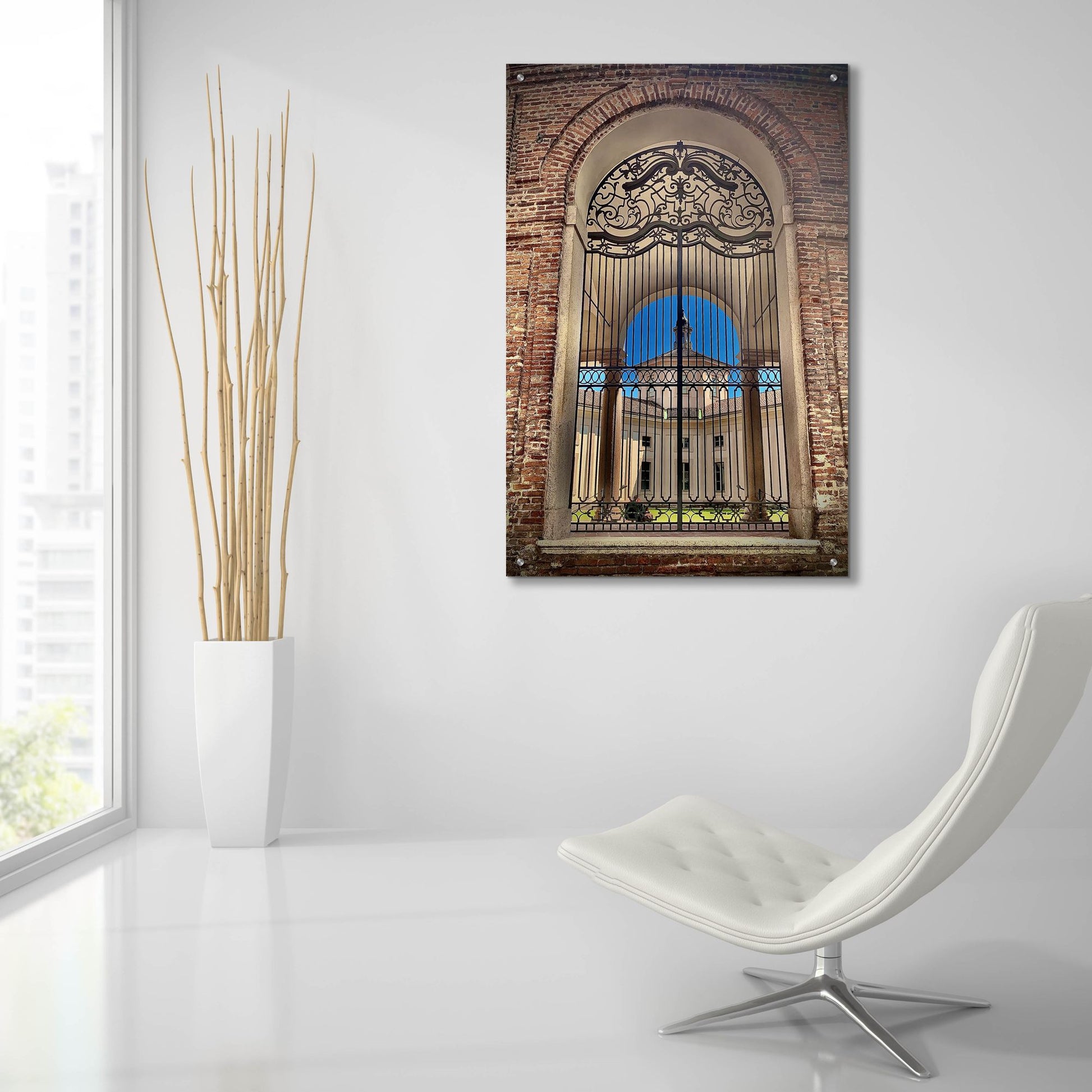 Epic Art 'The Rotunda Color' by IMB, Acrylic Glass Wall Art,24x36