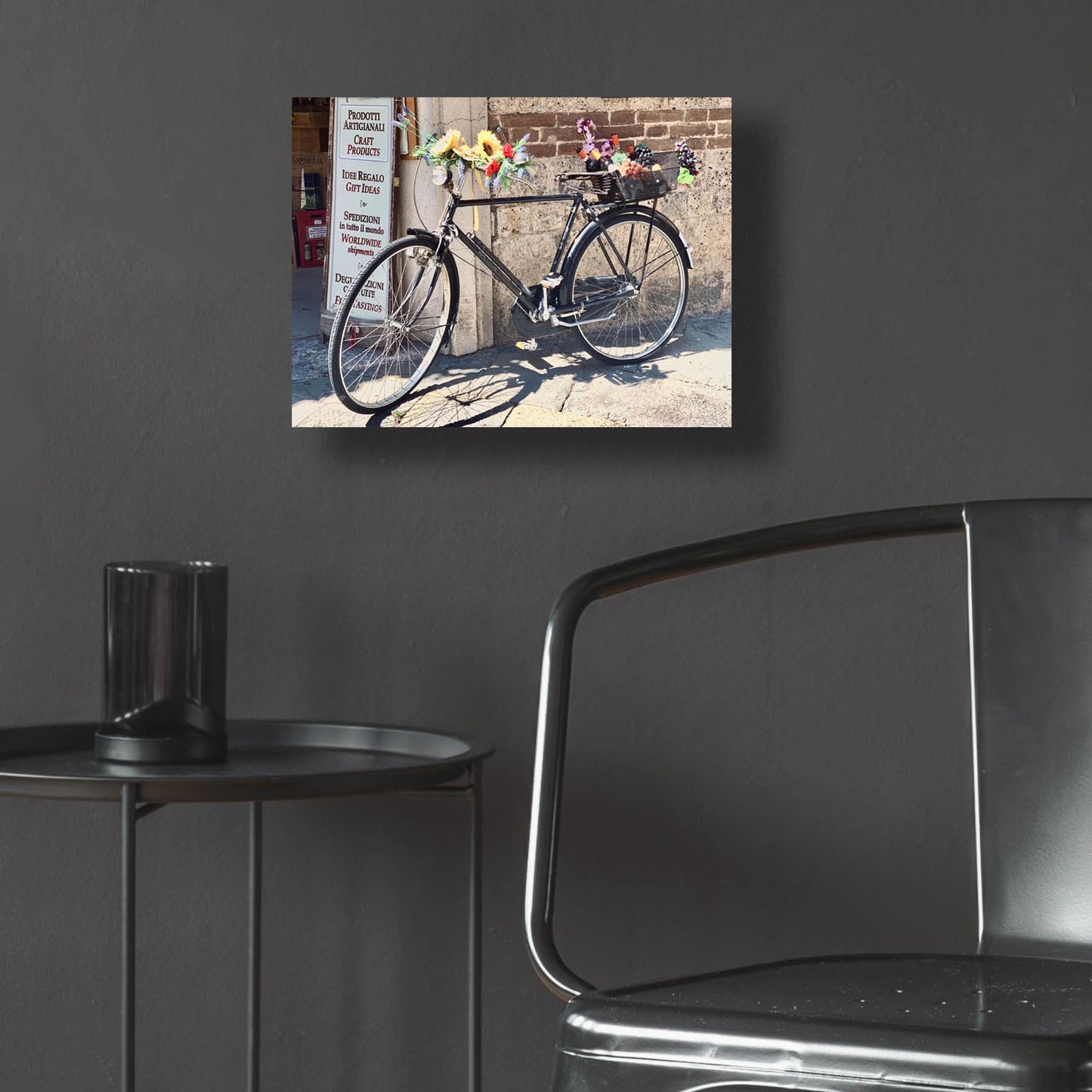 Epic Art 'Artisan Bicycle Siena' by IMB, Acrylic Glass Wall Art,16x12