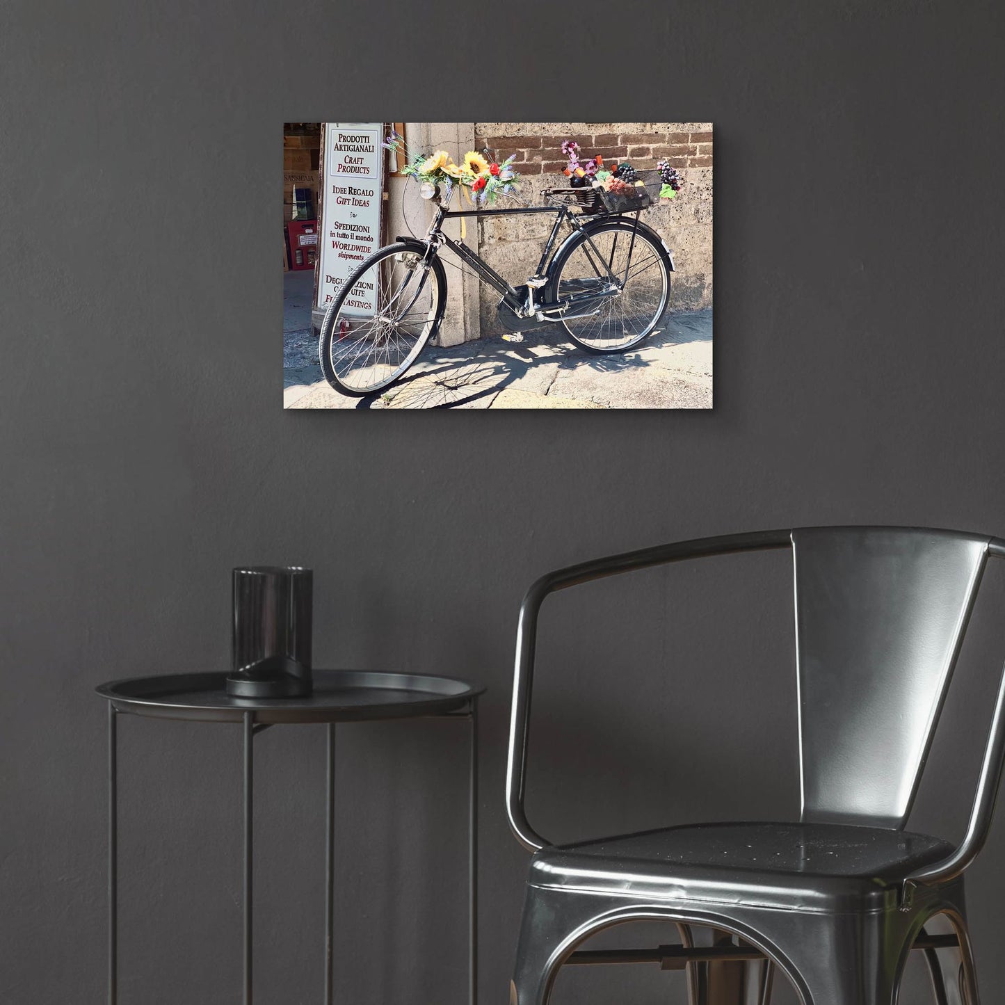 Epic Art 'Artisan Bicycle Siena' by IMB, Acrylic Glass Wall Art,24x16