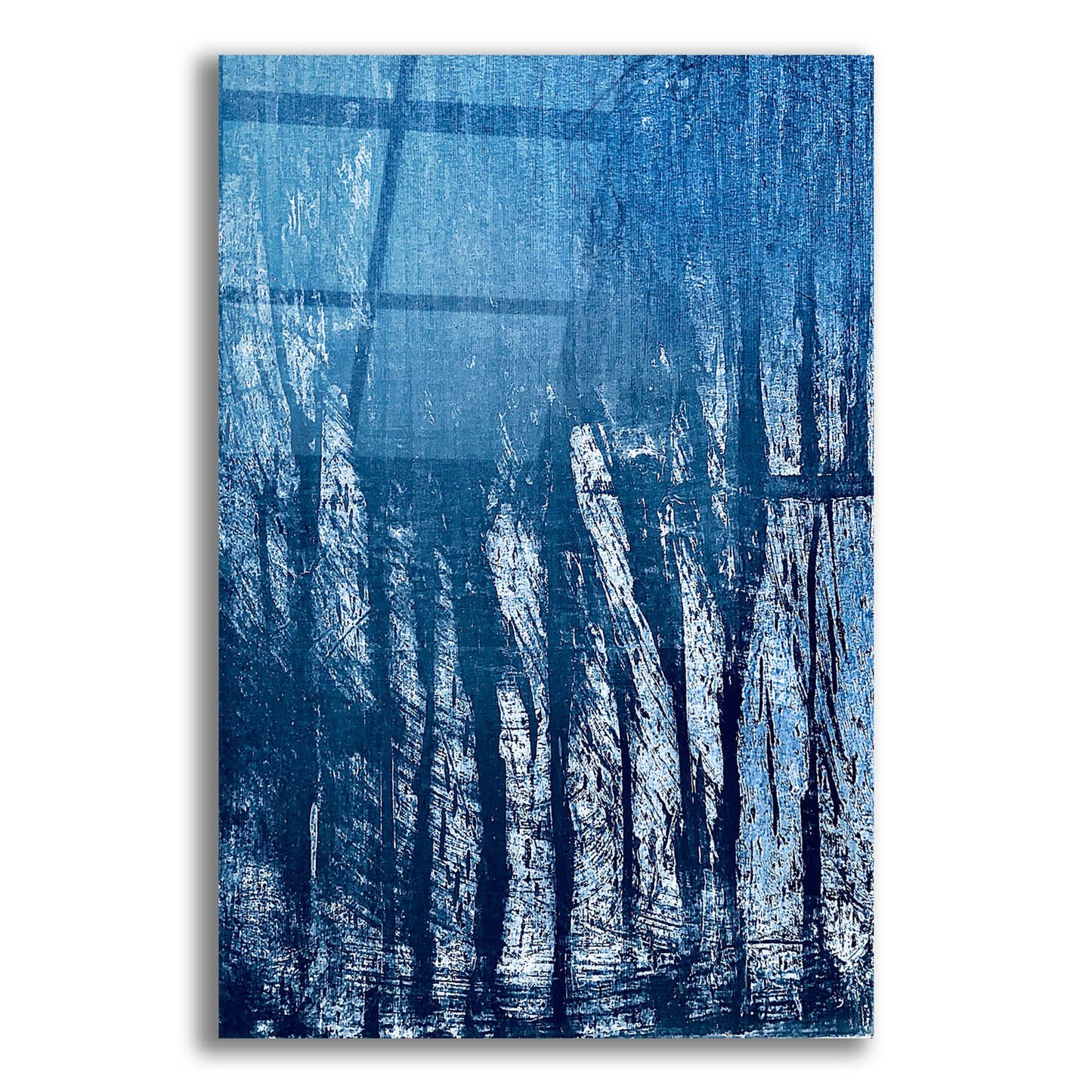 Epic Art 'Blue Sundays' by IMB, Acrylic Glass Wall Art,12x16