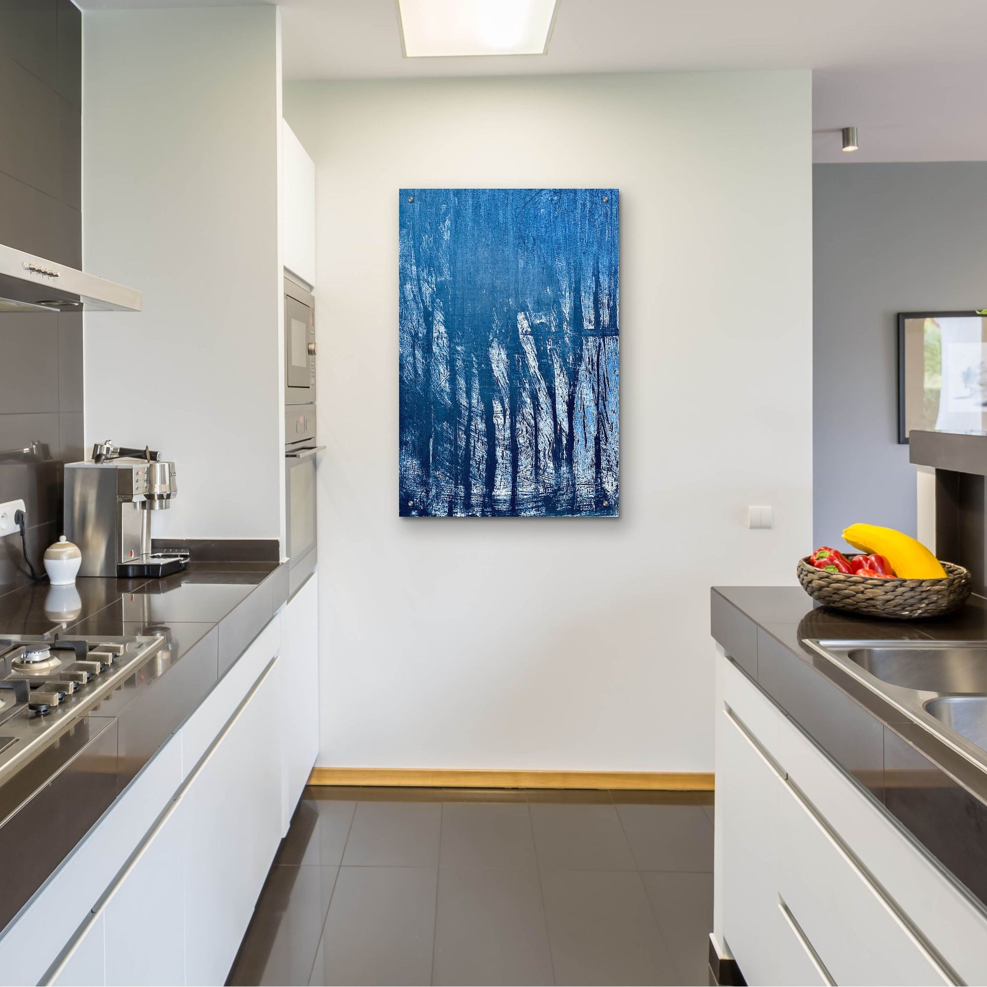 Epic Art 'Blue Sundays' by IMB, Acrylic Glass Wall Art,24x36