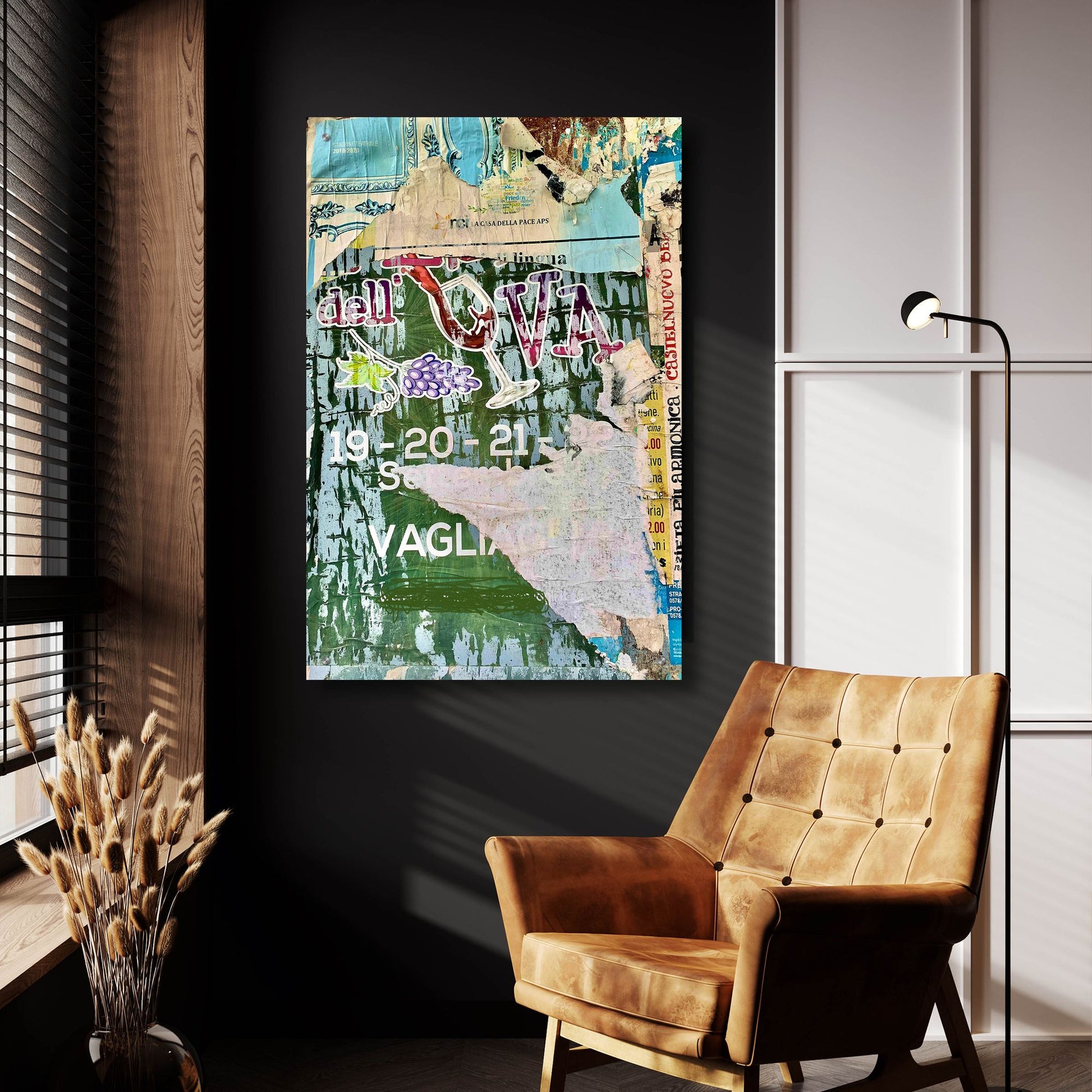 Epic Art 'Bus Poster Remnant Siena 21' by IMB, Acrylic Glass Wall Art,24x36