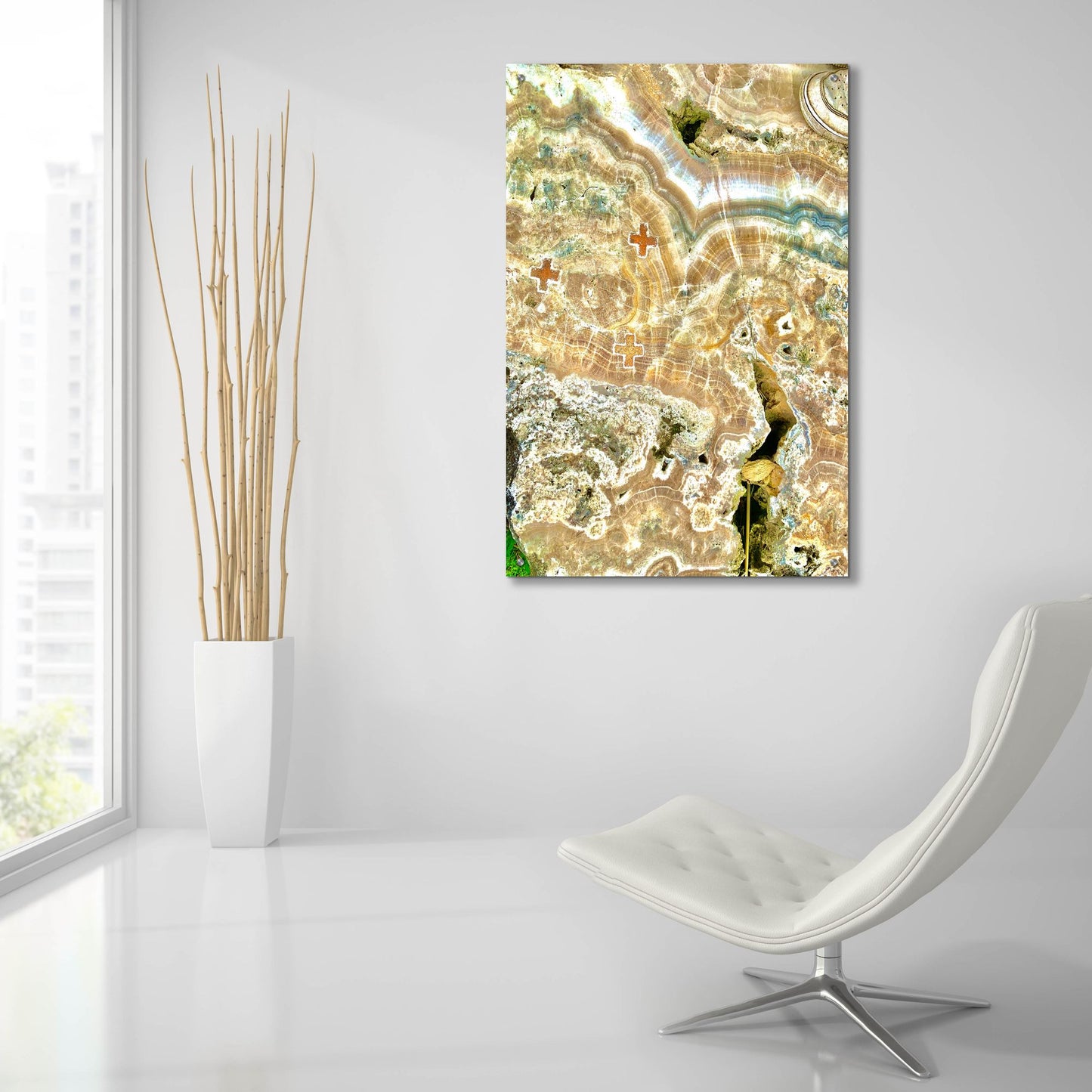 Epic Art 'Consecrating Nature' by IMB, Acrylic Glass Wall Art,24x36