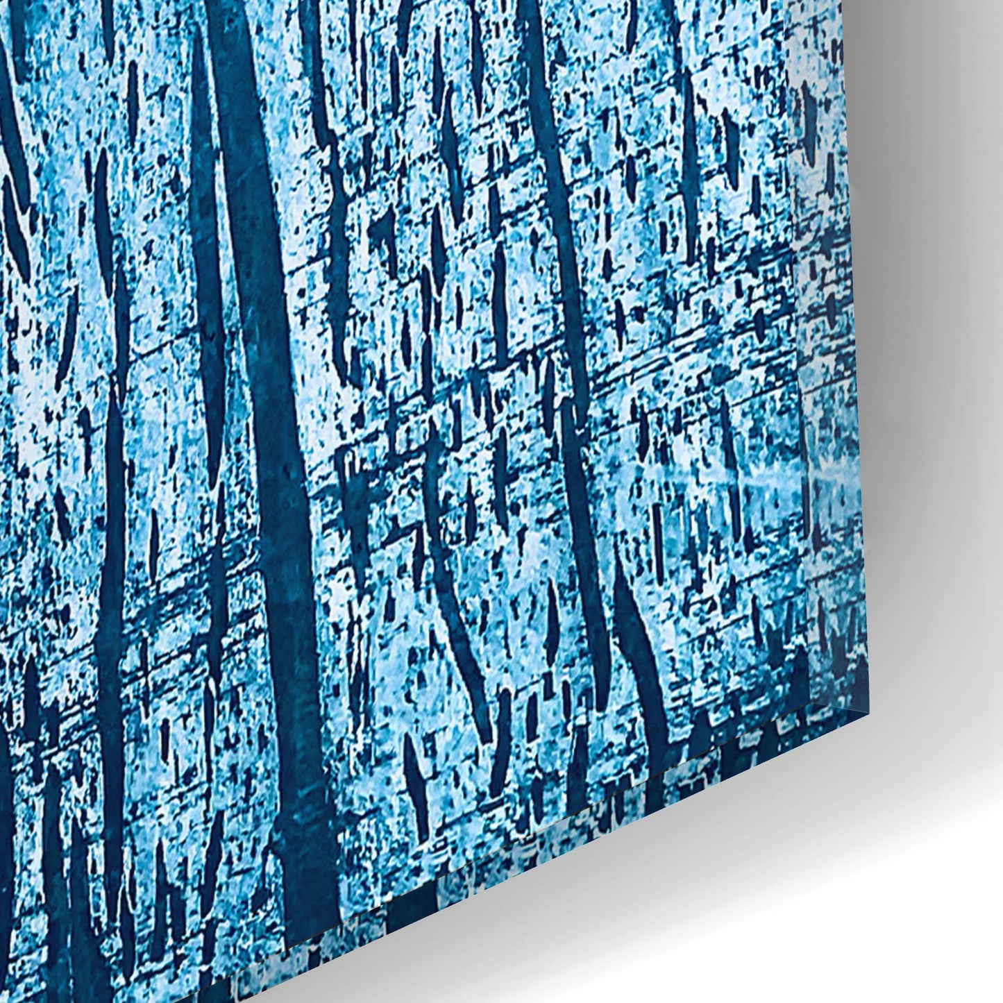 Epic Art 'Reaching for the Sky Blue' by IMB, Acrylic Glass Wall Art,12x16