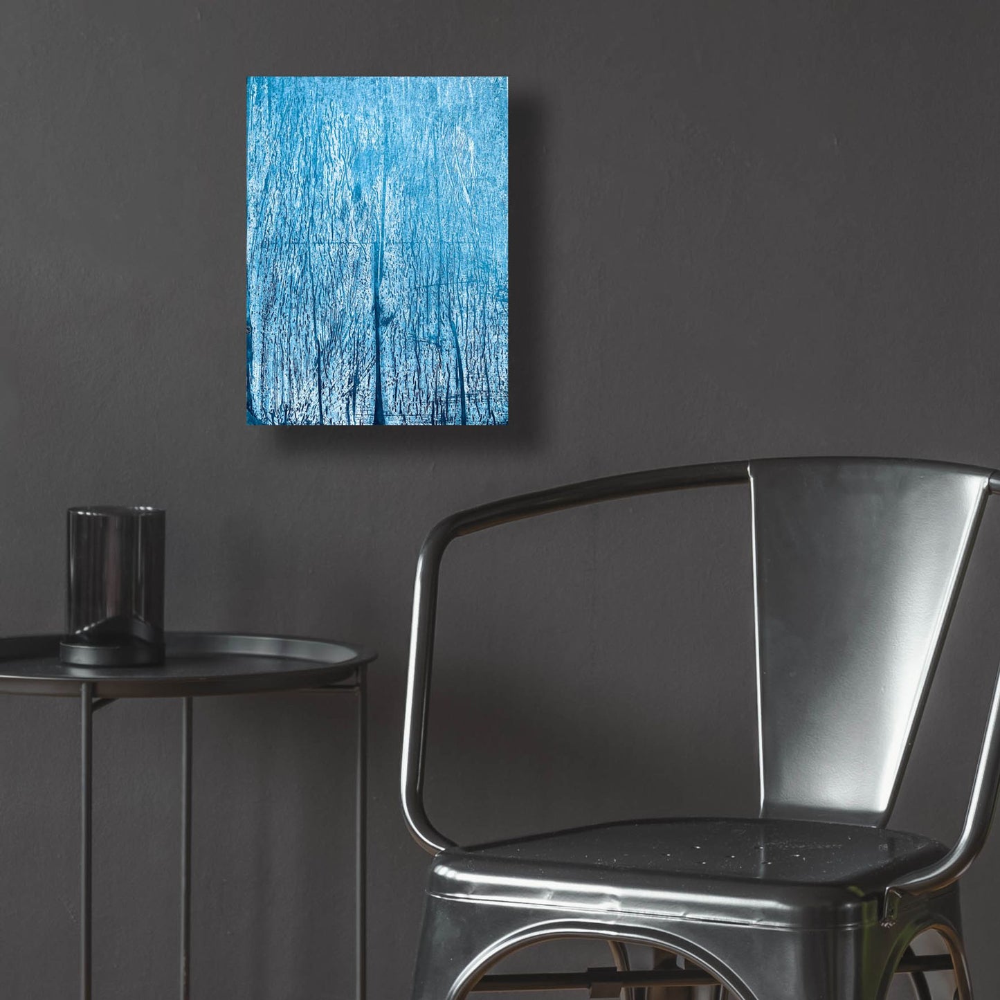 Epic Art 'Reaching for the Sky Blue' by IMB, Acrylic Glass Wall Art,12x16