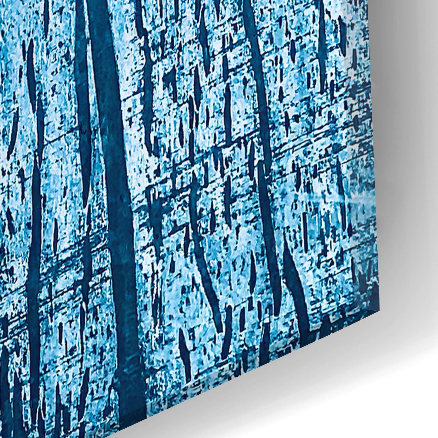 Epic Art 'Reaching for the Sky Blue' by IMB, Acrylic Glass Wall Art,16x24