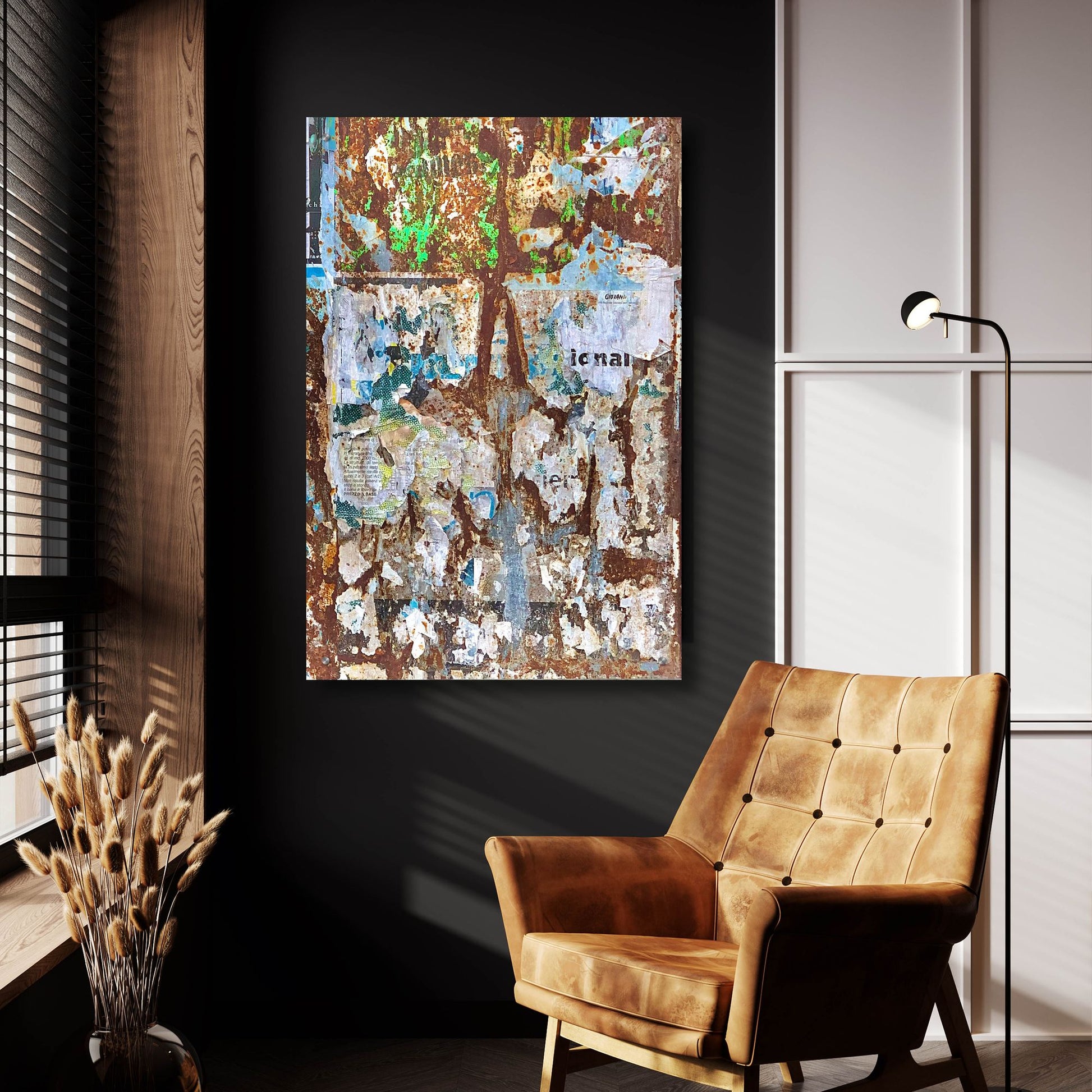 Epic Art 'Bus Poster Remnant Siena 25' by IMB, Acrylic Glass Wall Art,24x36