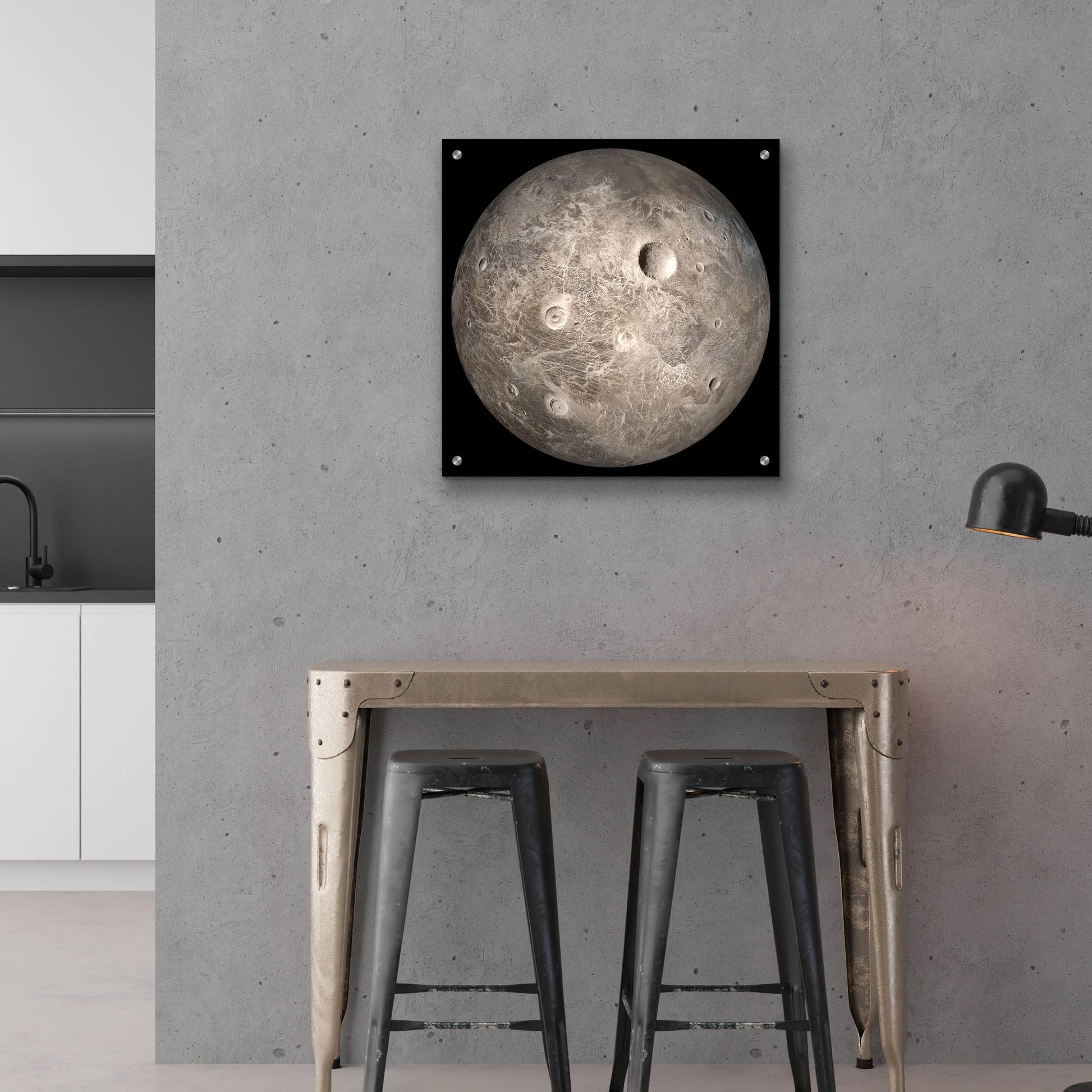 Epic Art 'Ceres Asteroid' by Epic Portfolio, Acrylic Glass Wall Art,24x24