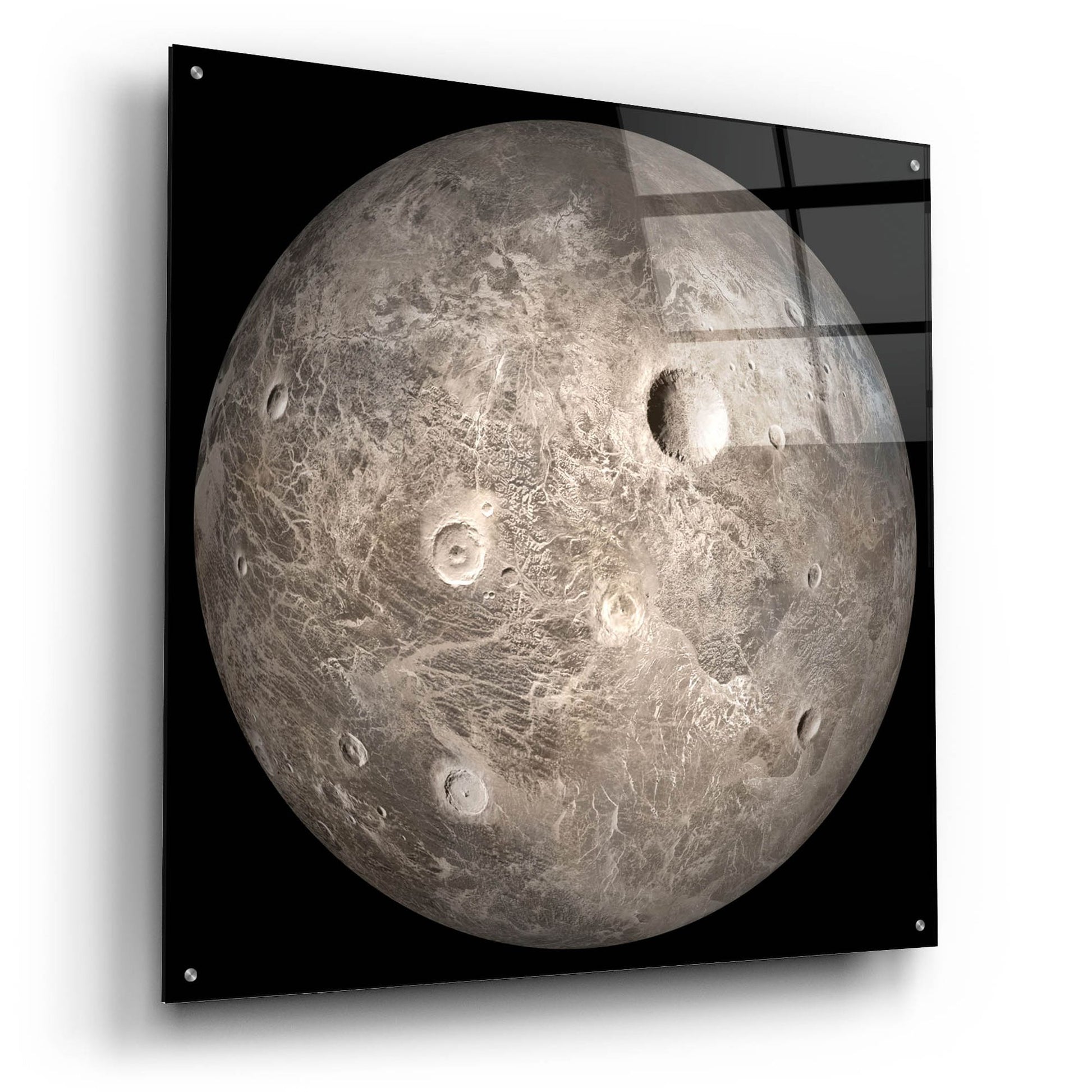 Epic Art 'Ceres Asteroid' by Epic Portfolio, Acrylic Glass Wall Art,36x36