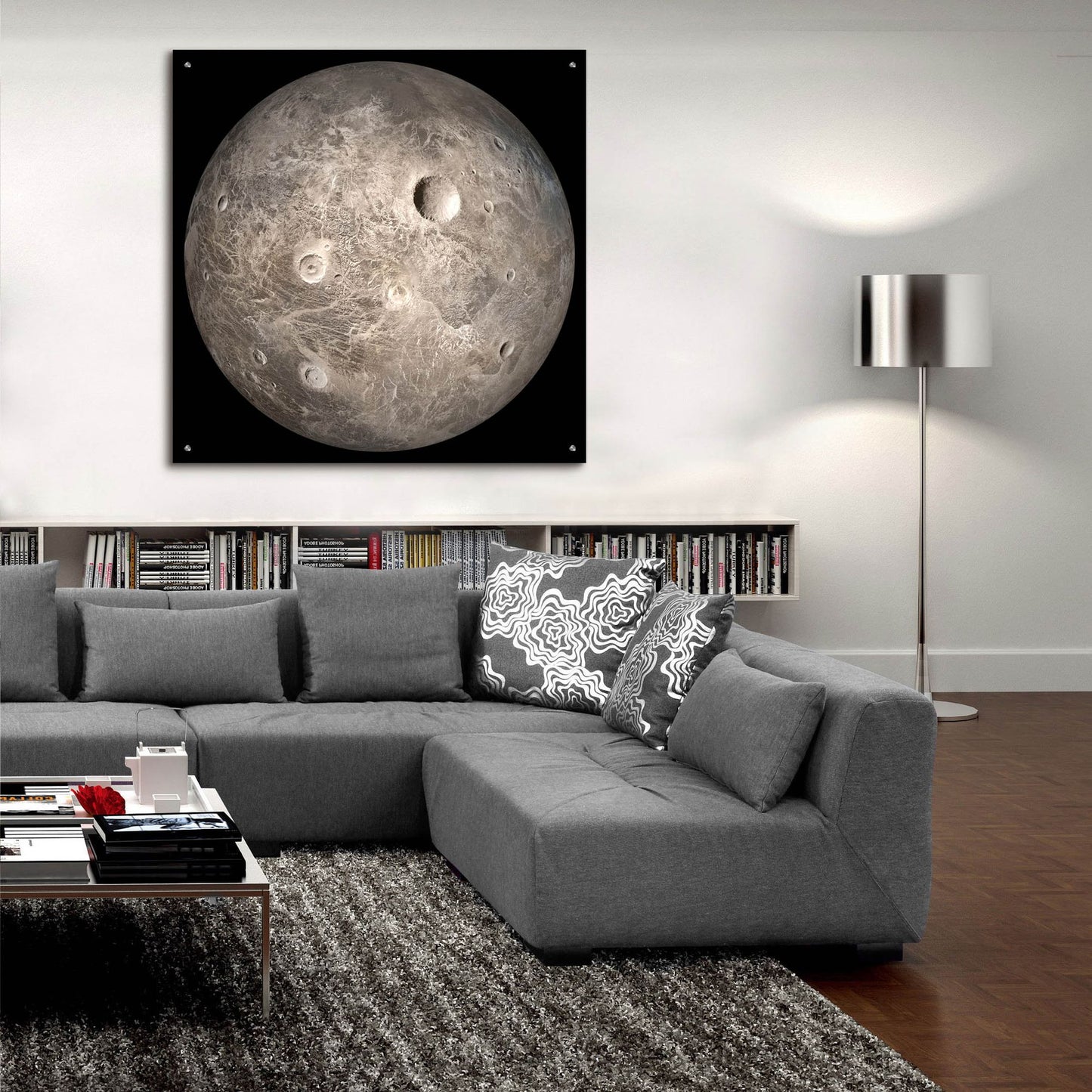Epic Art 'Ceres Asteroid' by Epic Portfolio, Acrylic Glass Wall Art,36x36