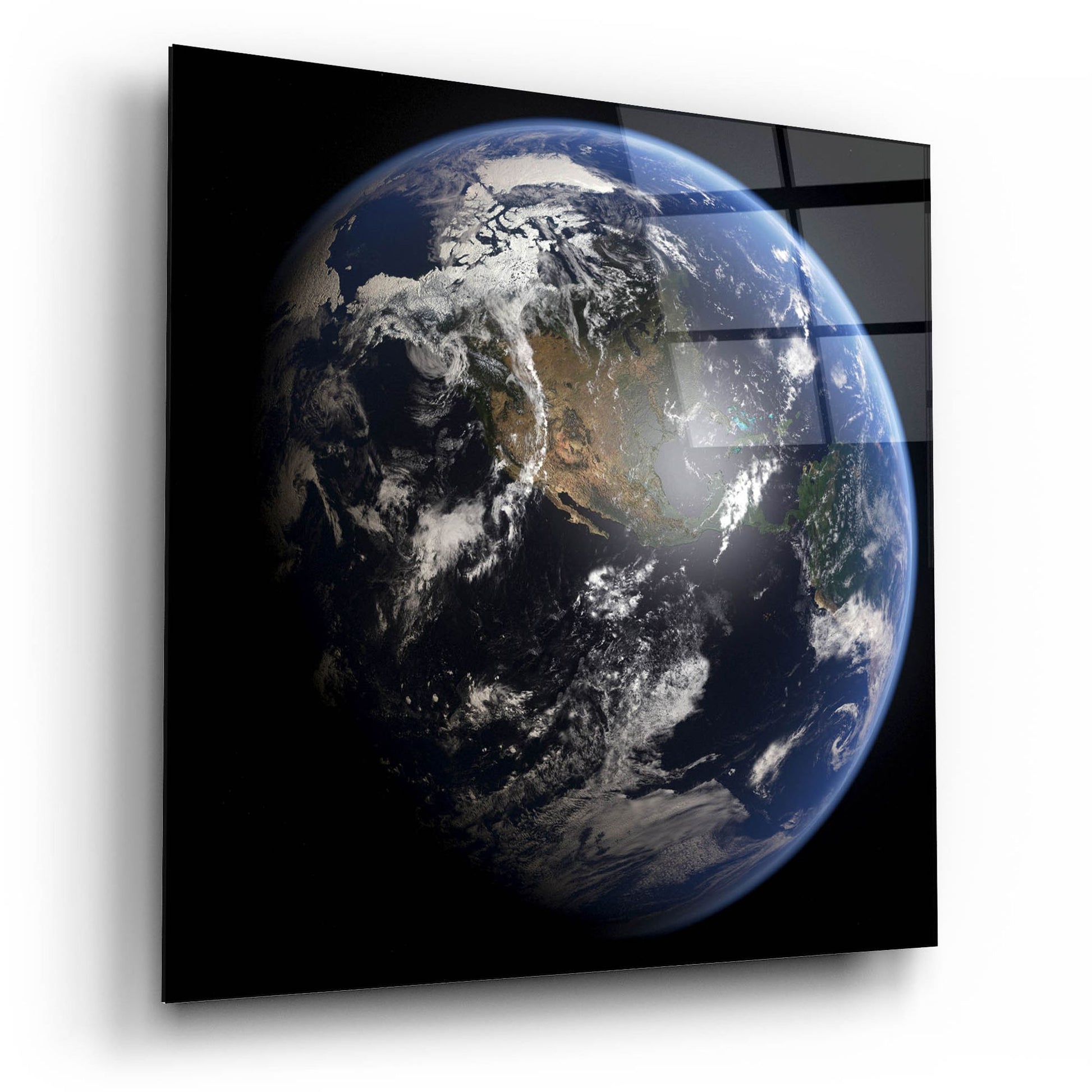Epic Art 'Earth' by Epic Portfolio, Acrylic Glass Wall Art,12x12