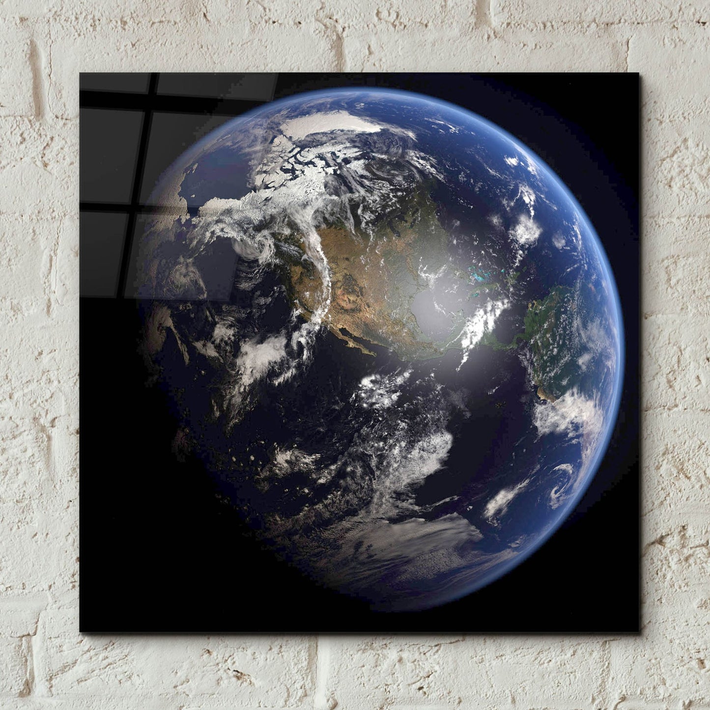 Epic Art 'Earth' by Epic Portfolio, Acrylic Glass Wall Art,12x12