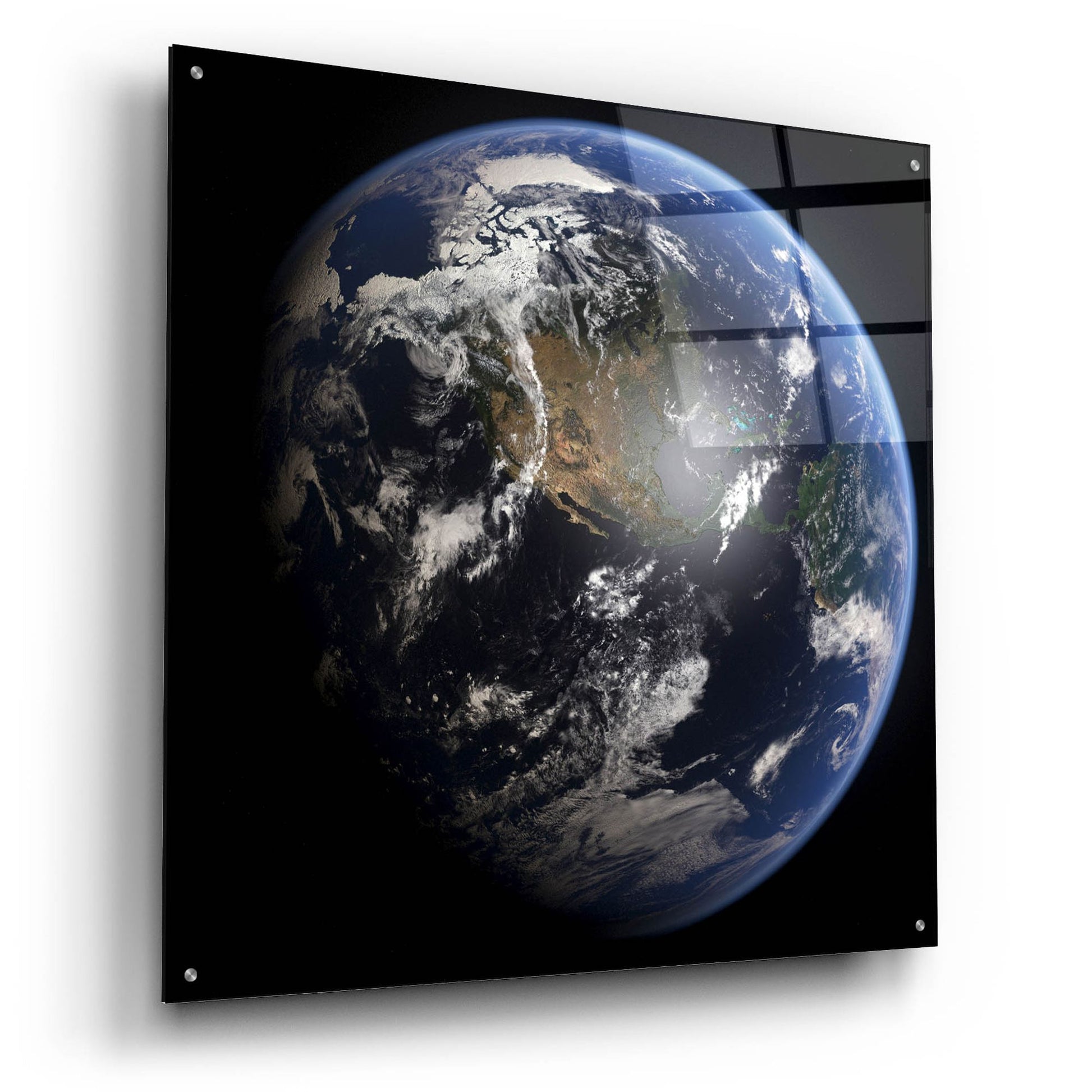 Epic Art 'Earth' by Epic Portfolio, Acrylic Glass Wall Art,36x36