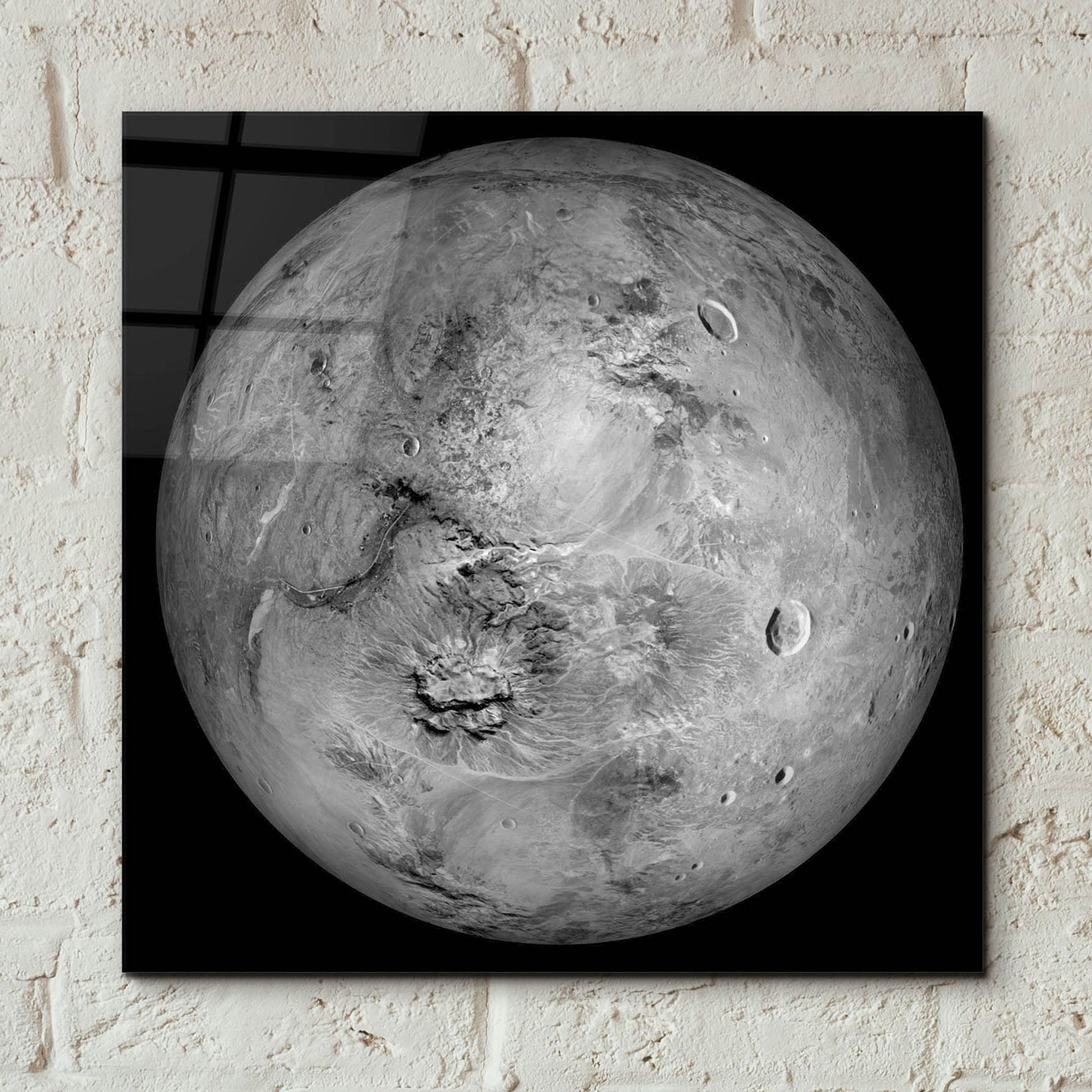 Epic Art 'Haumea Dwarf Planet' by Epic Portfolio, Acrylic Glass Wall Art,12x12