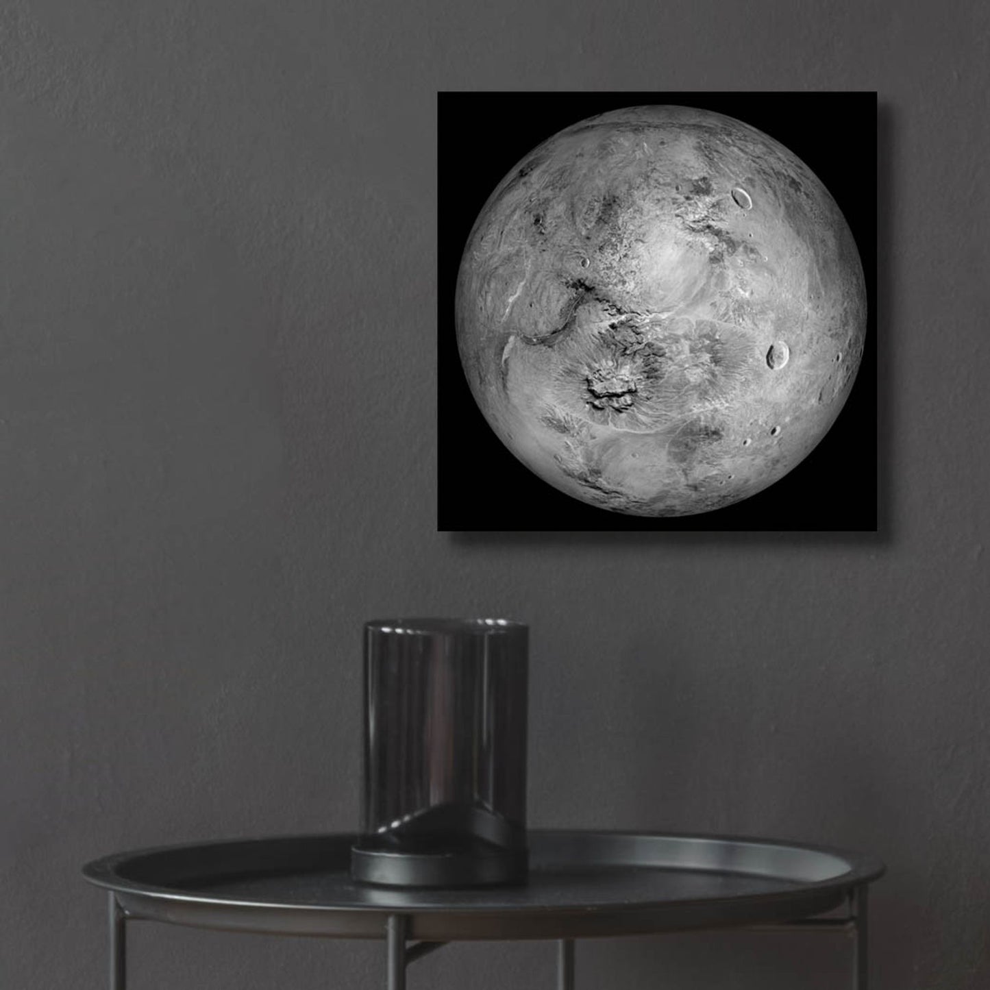 Epic Art 'Haumea Dwarf Planet' by Epic Portfolio, Acrylic Glass Wall Art,12x12