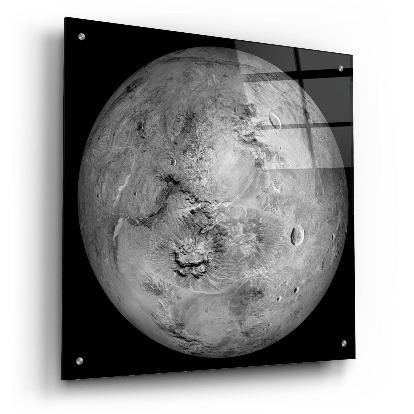 Epic Art 'Haumea Dwarf Planet' by Epic Portfolio, Acrylic Glass Wall Art,24x24