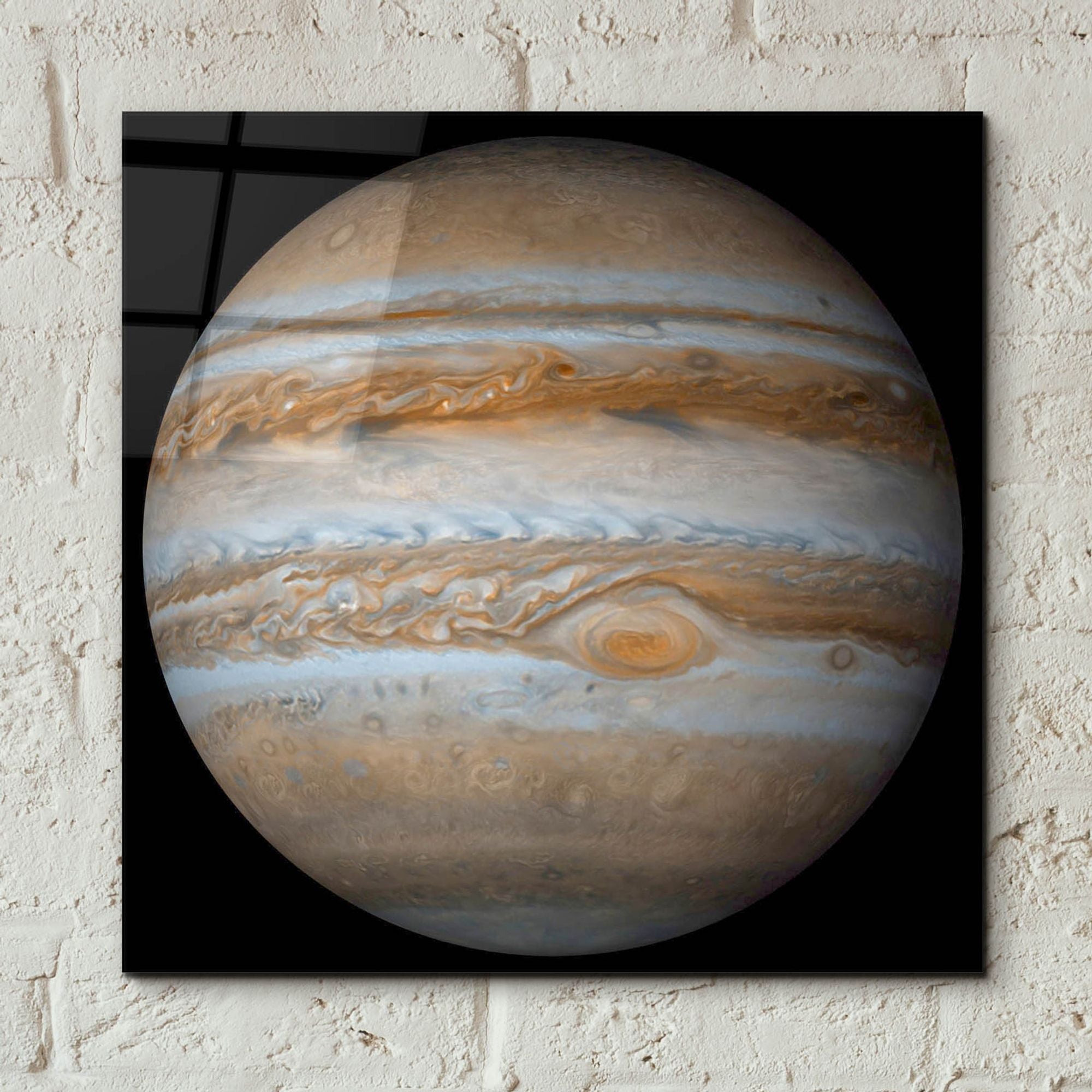 Epic Art 'Planet Jupiter' by Epic Portfolio, Acrylic Glass Wall