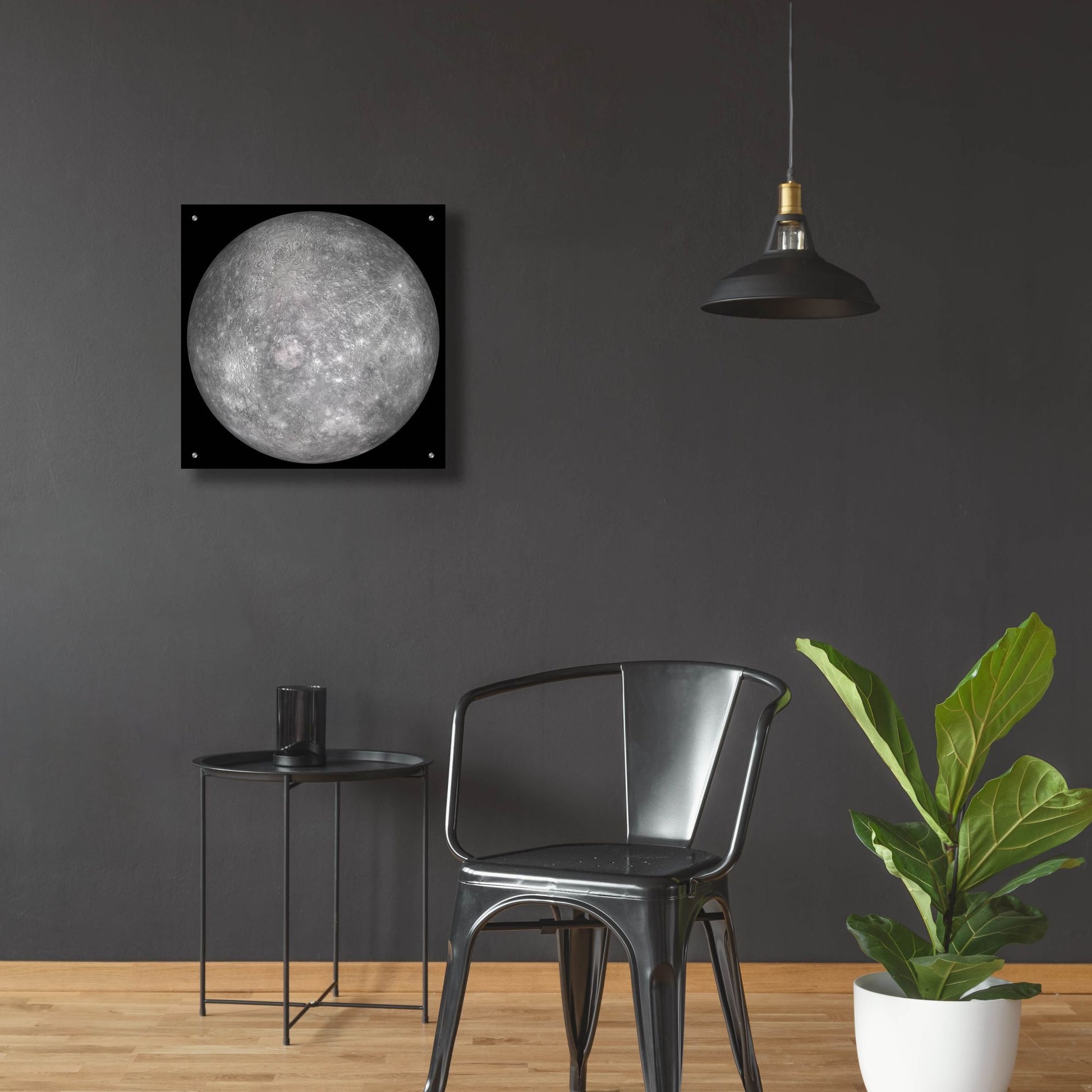 Epic Art 'Planet Mercury' by Epic Portfolio, Acrylic Glass Wall Art,24x24