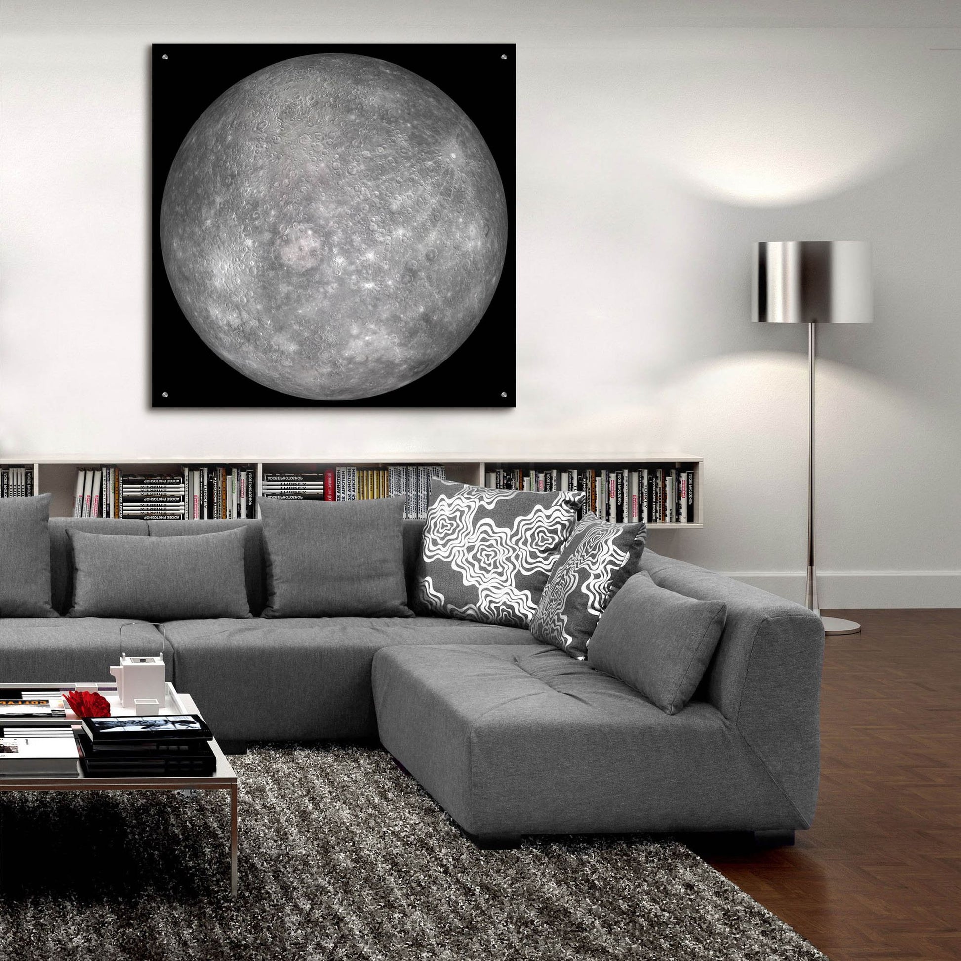 Epic Art 'Planet Mercury' by Epic Portfolio, Acrylic Glass Wall Art,36x36