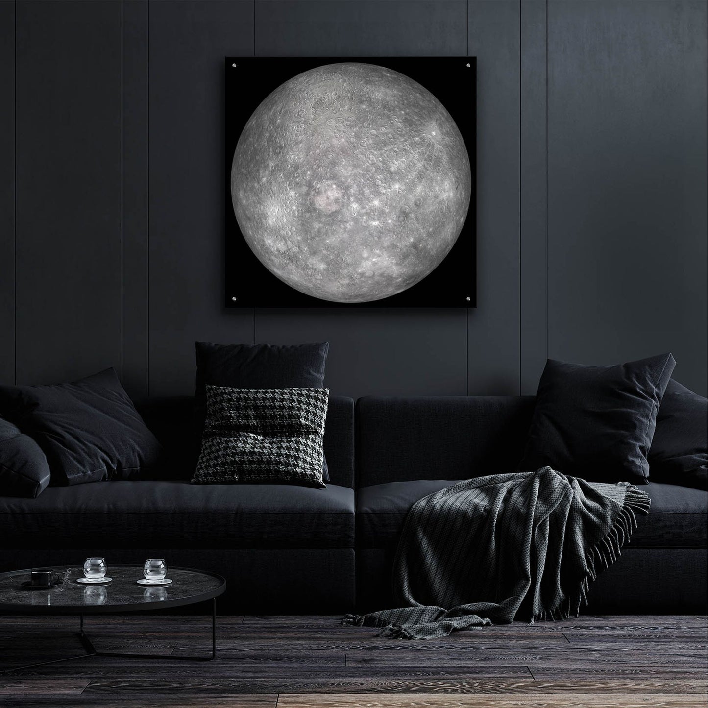 Epic Art 'Planet Mercury' by Epic Portfolio, Acrylic Glass Wall Art,36x36