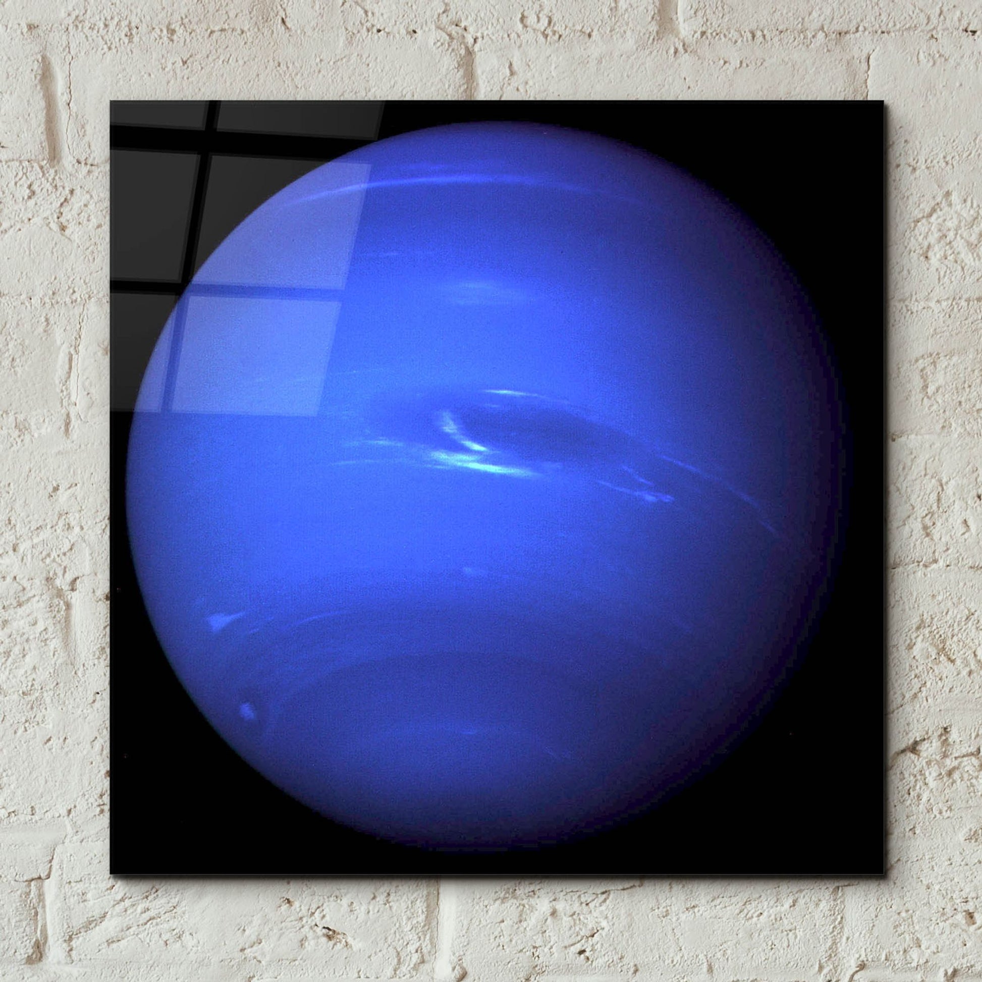 Epic Art 'Planet Neptun' by Epic Portfolio, Acrylic Glass Wall Art,12x12