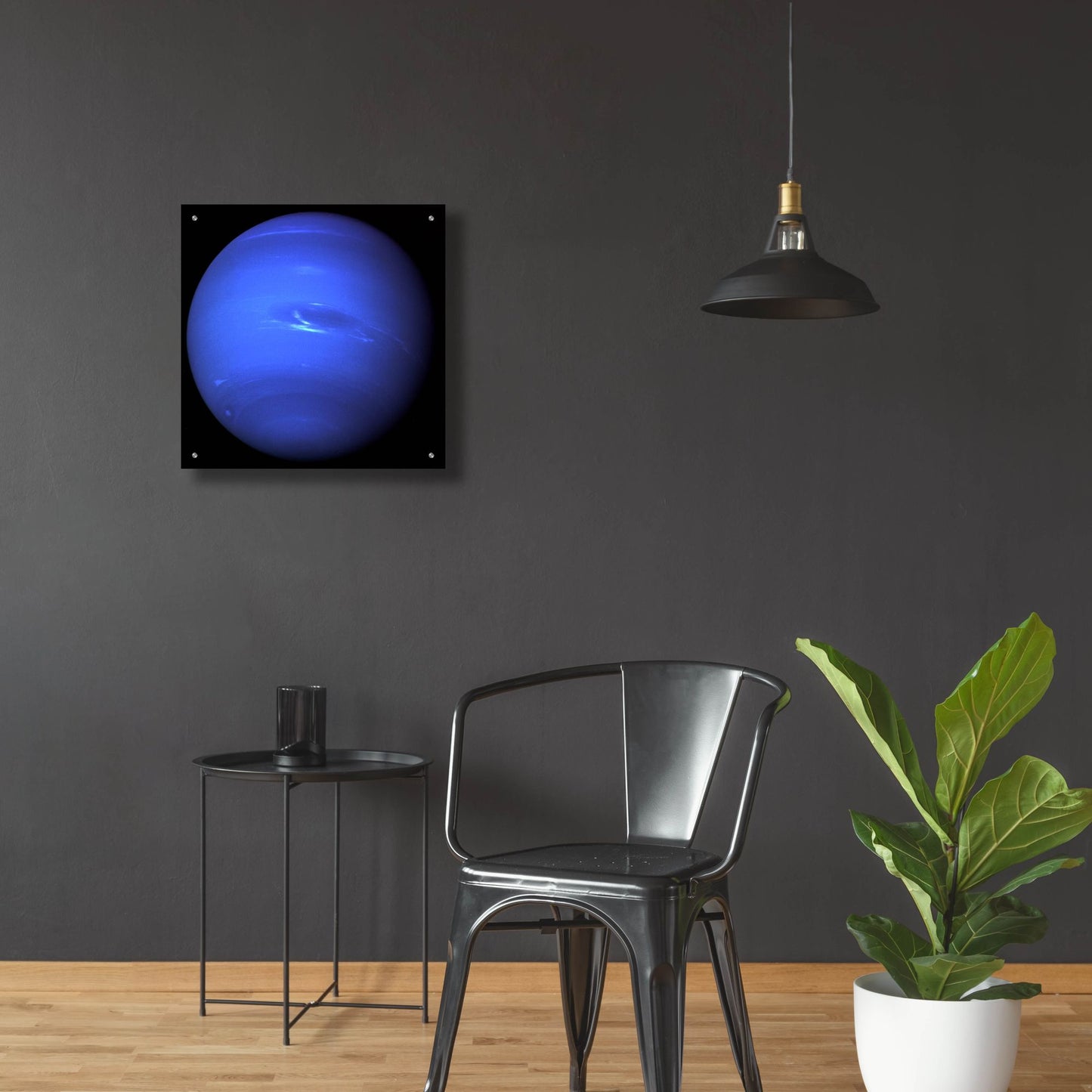 Epic Art 'Planet Neptun' by Epic Portfolio, Acrylic Glass Wall Art,24x24