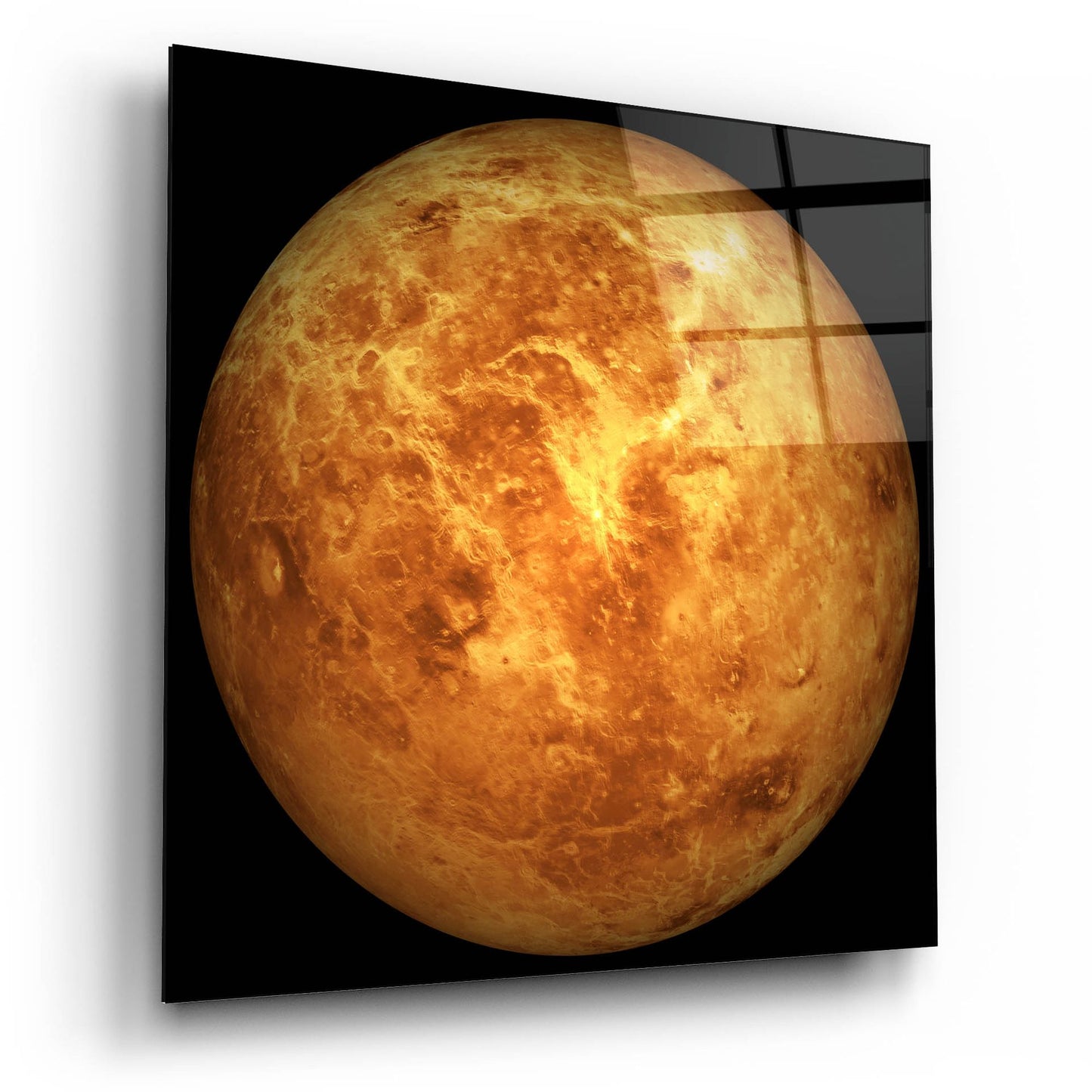 Epic Art 'Planet Venus' by Epic Portfolio, Acrylic Glass Wall Art,12x12