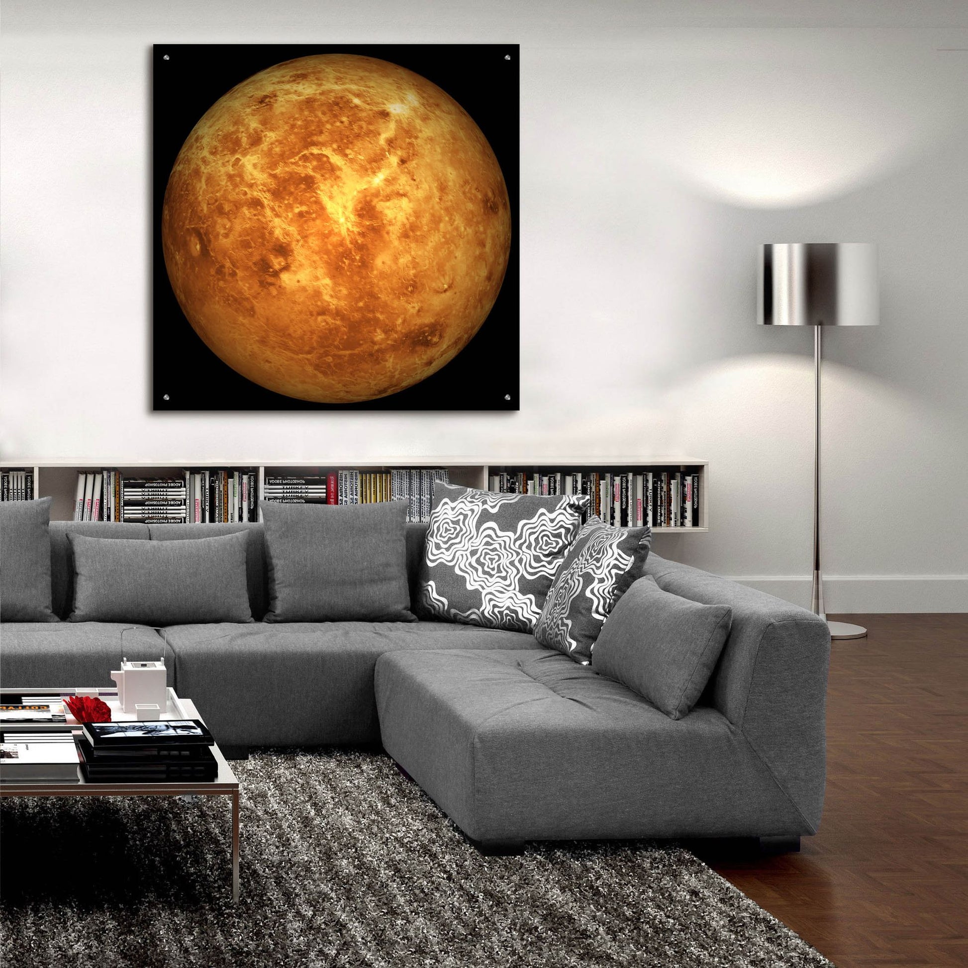 Epic Art 'Planet Venus' by Epic Portfolio, Acrylic Glass Wall Art,36x36