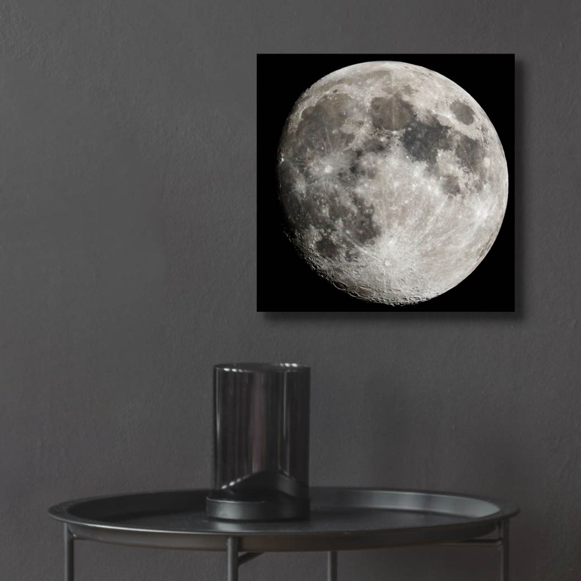 Epic Art 'The Moon' by Epic Portfolio, Acrylic Glass Wall Art,12x12