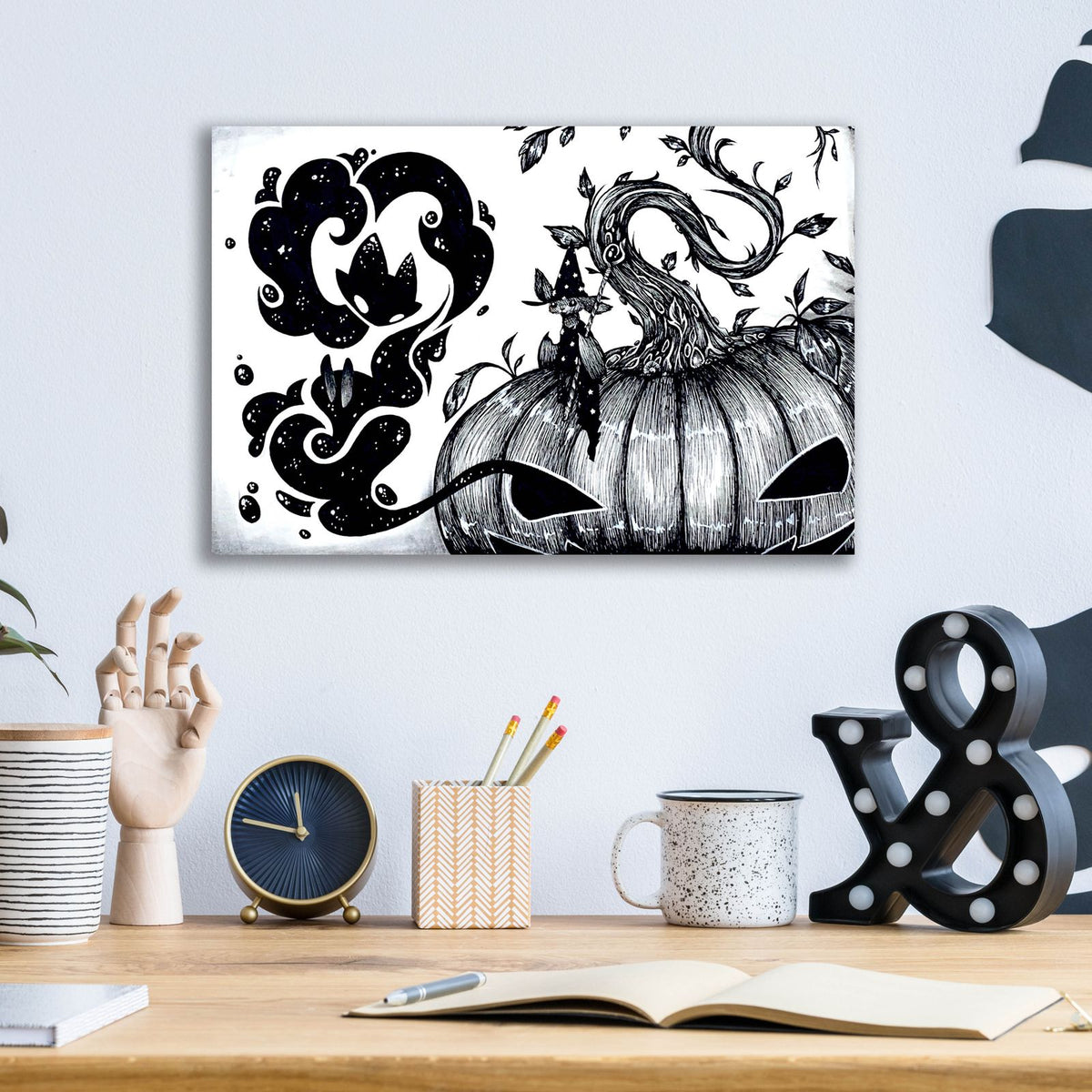 A Little Magic by Avery Multer - 16x12 acrylic wall art in a room
