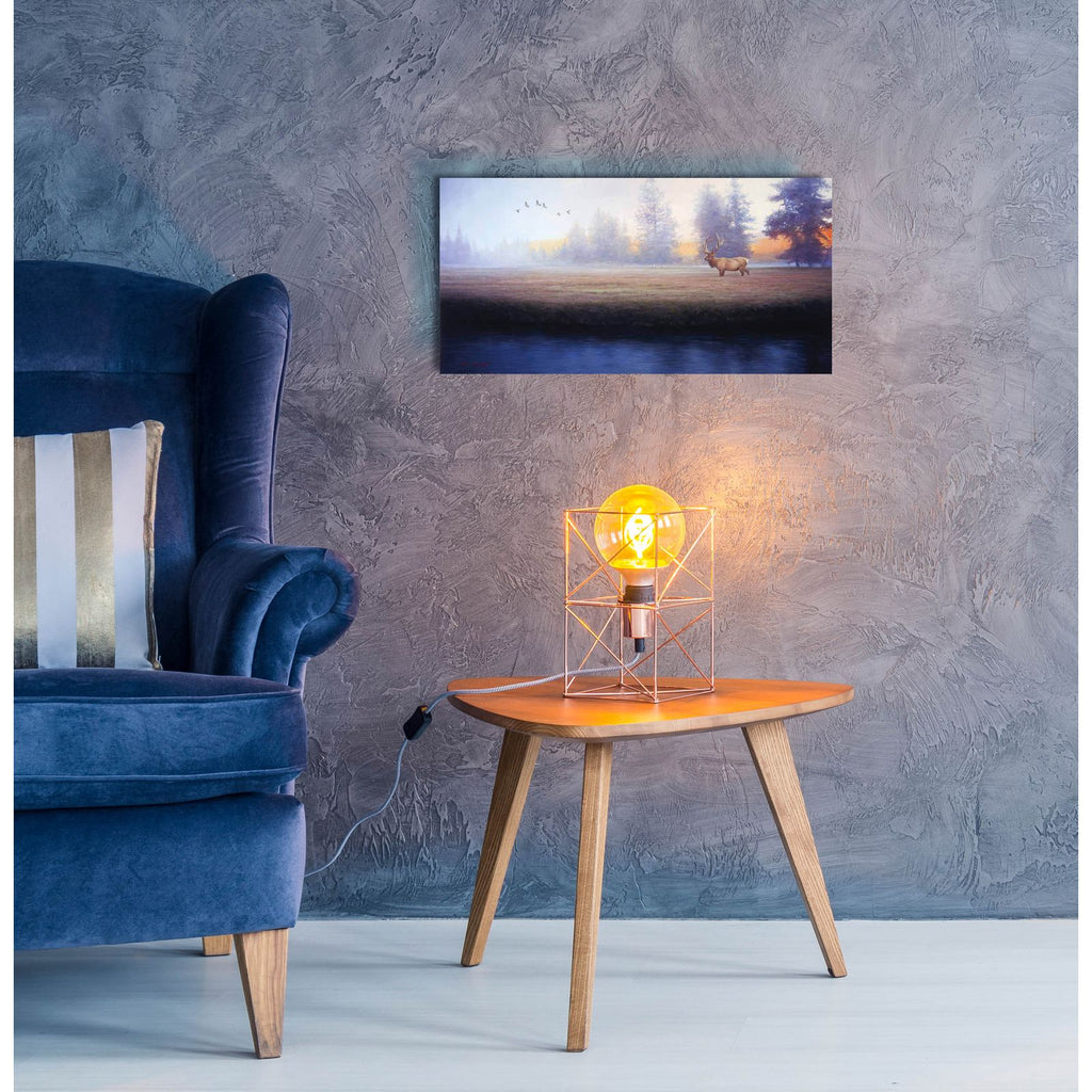 Morning Splendor by Adriano Manocchia - 24x12 acrylic wall art in a room