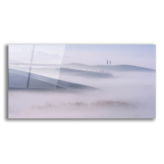 Epic Art 'Dawn Mist in Val dOrcia Tuscany' by Andy Mumford, Acrylic Glass Wall Art