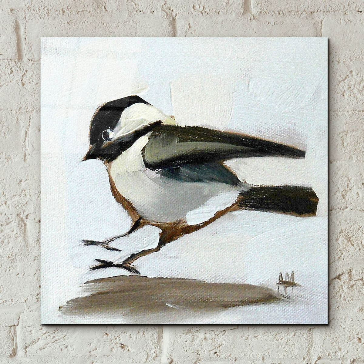 Coming In For A Landing by Angela Missman - 12x12 acrylic wall art in a room