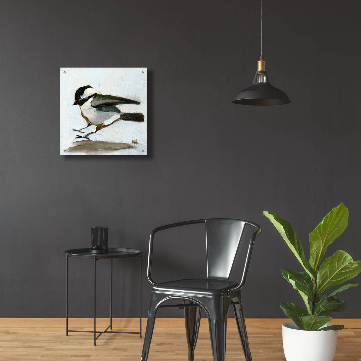 Coming In For A Landing by Angela Missman - 24x24 acrylic wall art in a room