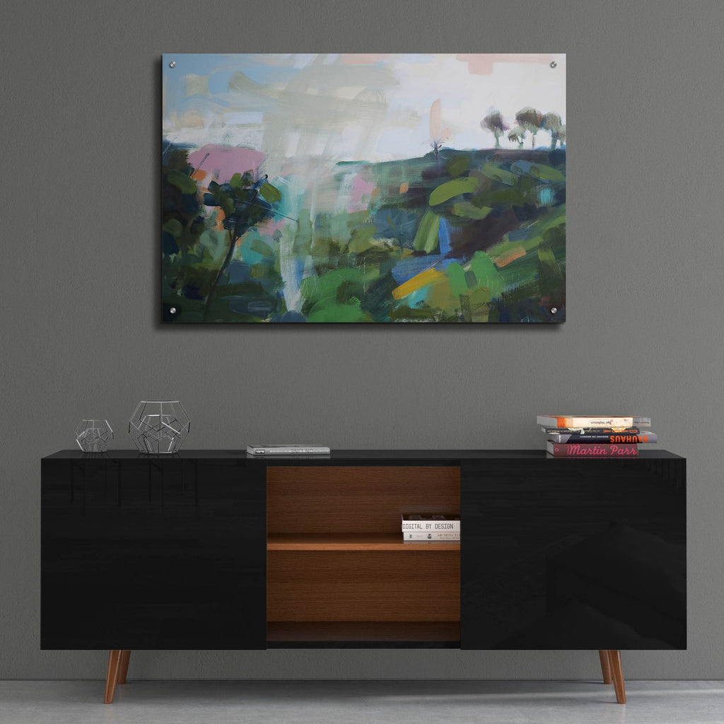 India No 6 by Angela Missman - 36x24 acrylic wall art in a room