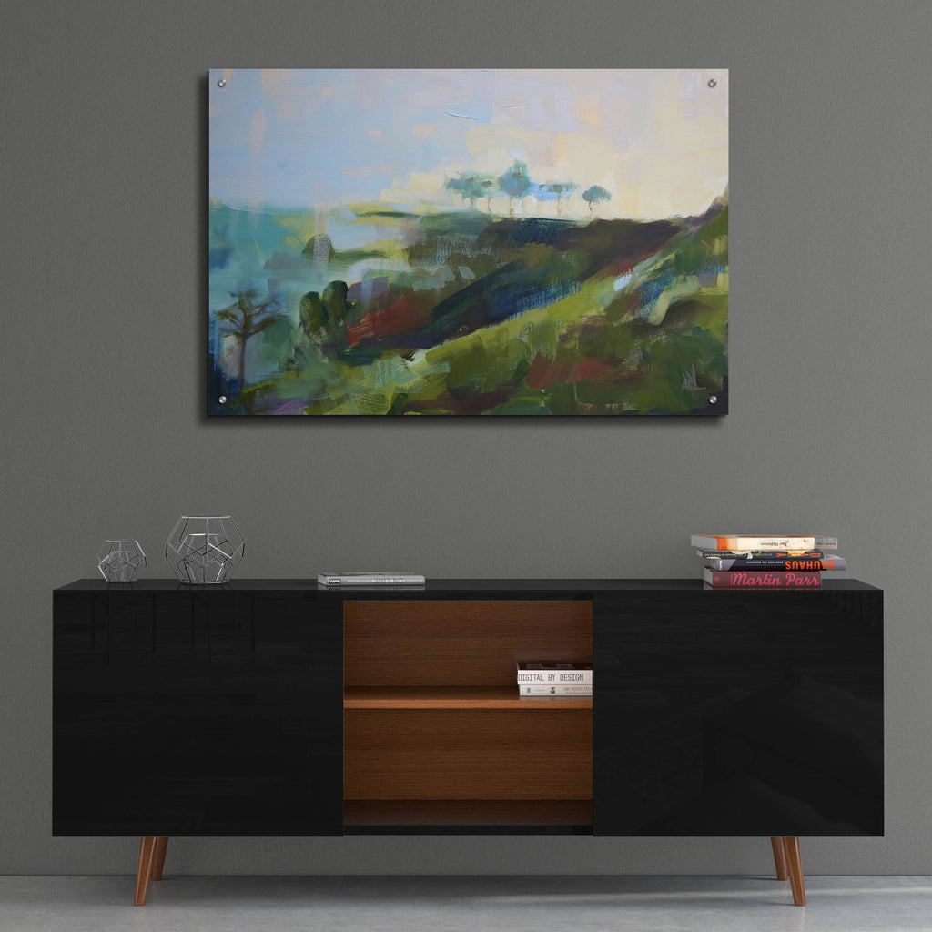 India No 7 by Angela Missman - 36x24 acrylic wall art in a room