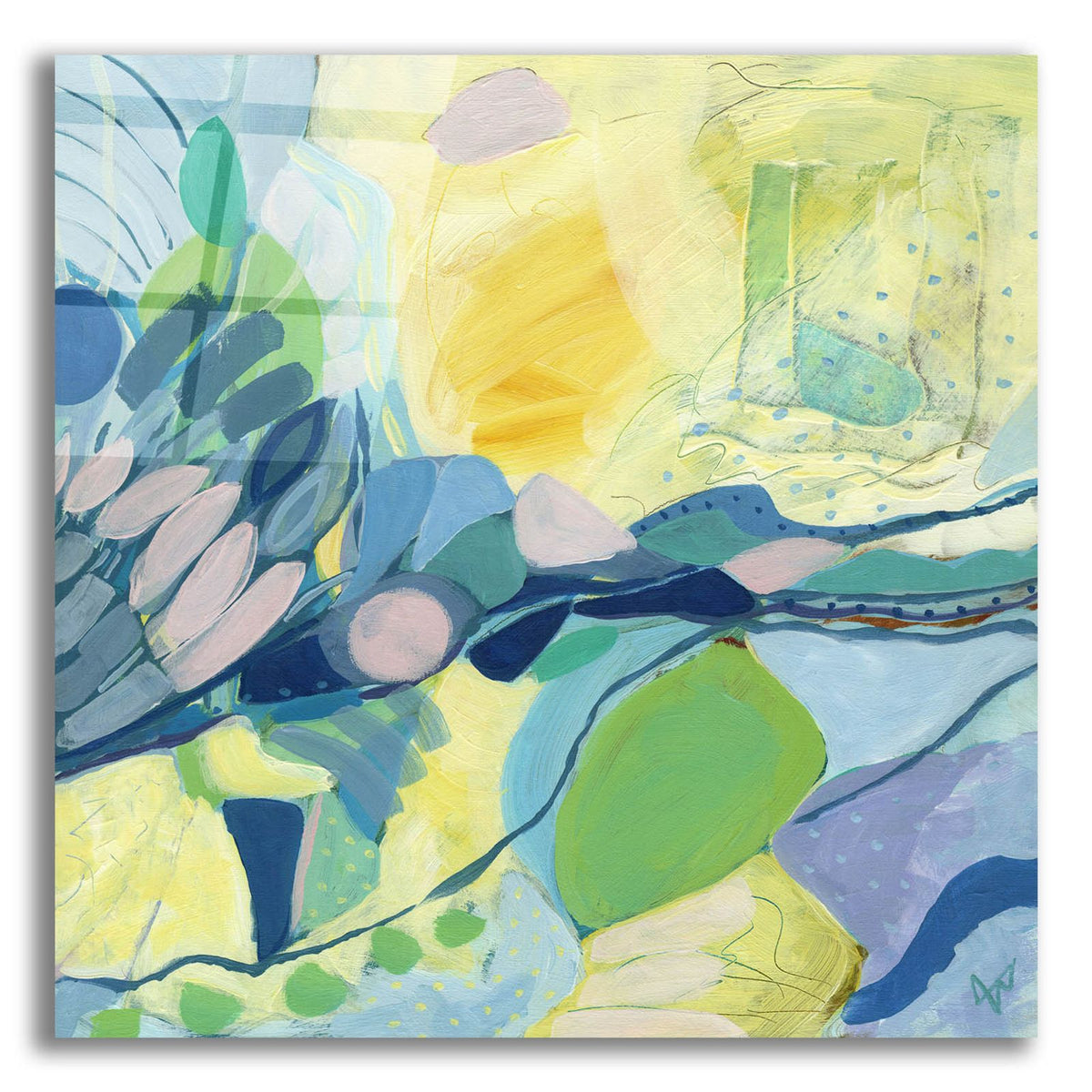 Elsewhere by Ann Thompson acrylic glass wall art