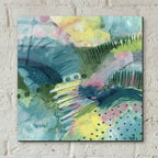 Here And There by Ann Thompson Nemcosky - 12x12 acrylic wall art in a room