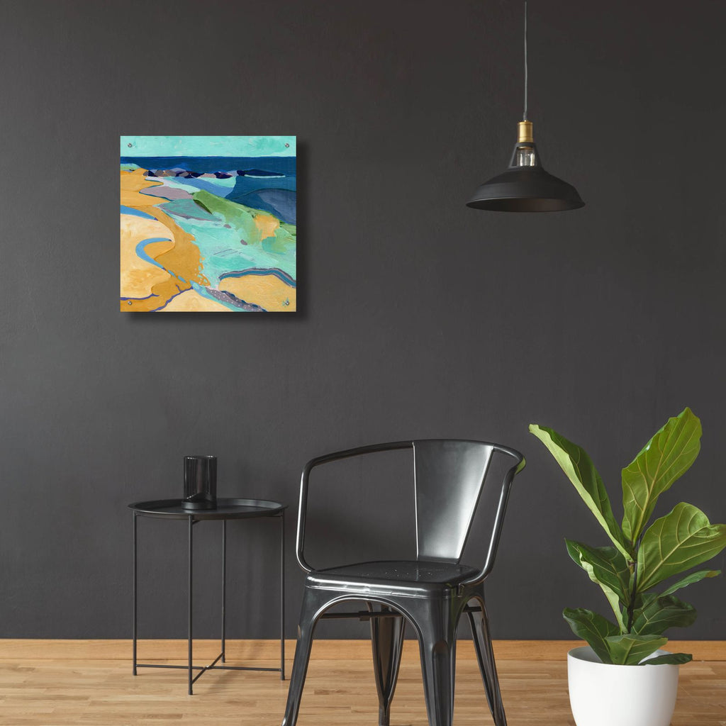 Seaside by Ann Thompson Nemcosky - 24x24 acrylic wall art in a room