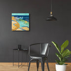 Seaside by Ann Thompson Nemcosky - 24x24 acrylic wall art in a room