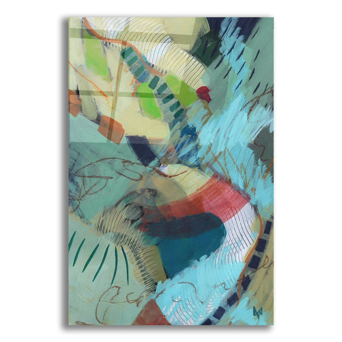 Dont Look Back by Ann Thompson Nemcosky acrylic glass wall art