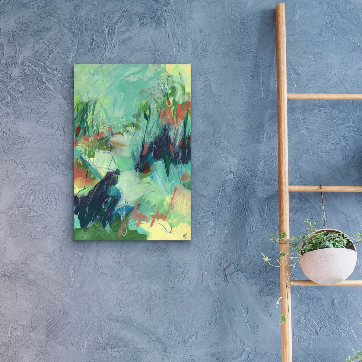 Next Time by Ann Thompson Nemcosky - 16x24 acrylic wall art in a room