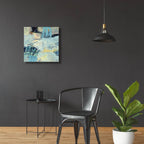 Tideline No 2 by Ann Thompson Nemcosky - 24x24 acrylic wall art in a room